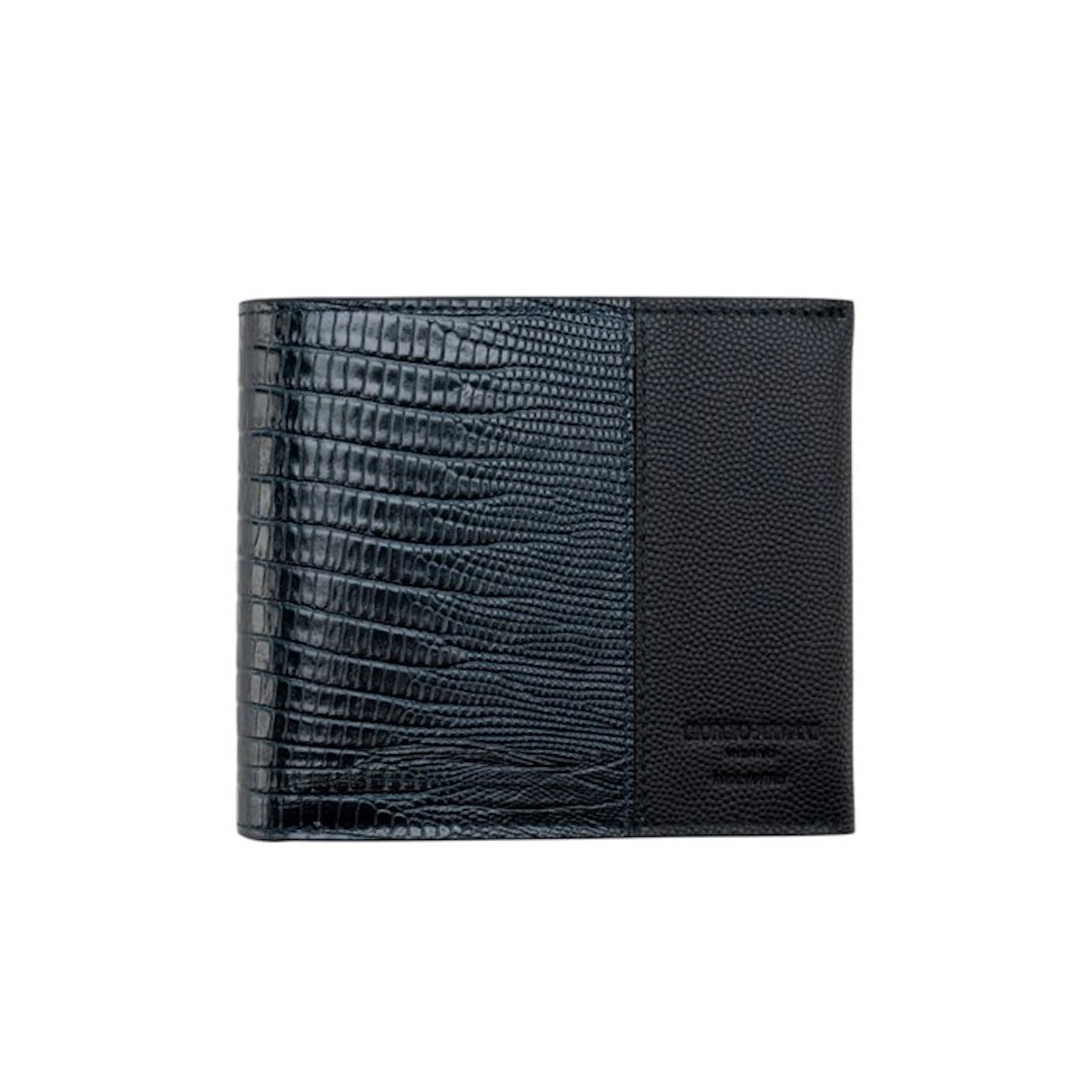 Giorgio Armani - GIORGIO ARMANI Wallet Bifold Lizard...