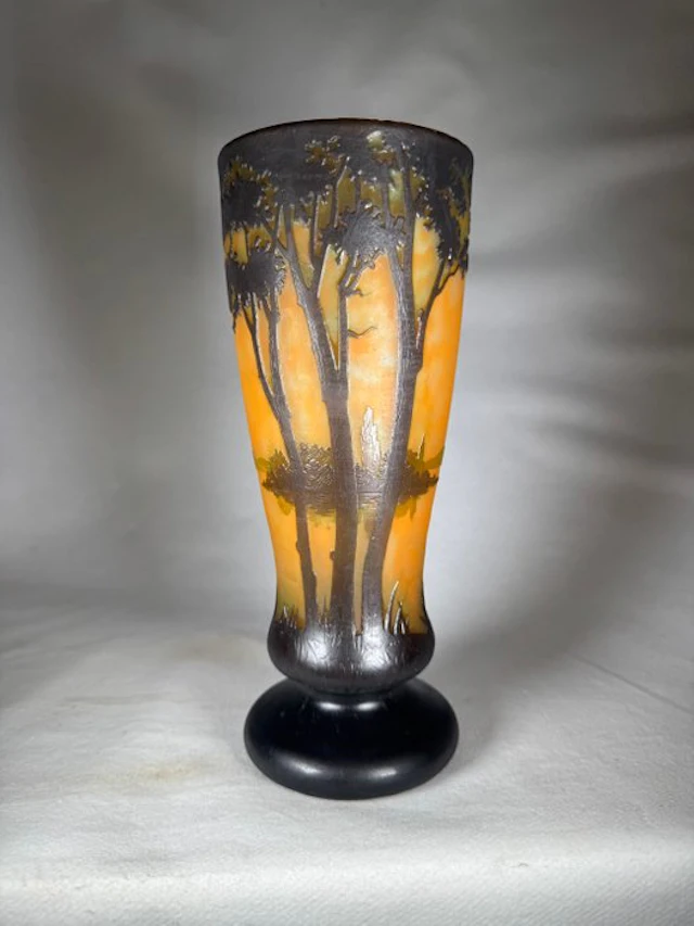Daum Frères - Vase - Glass