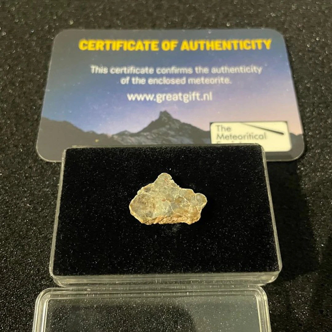 Lunar meteorite Very rare – Adrar 013 – 1.41 grams – End...
