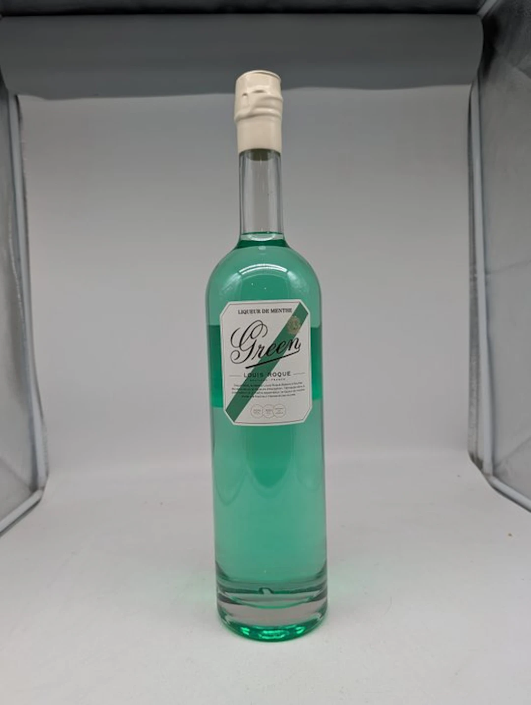 Louis Roque - jeroboam - Green Liqueur de Menthe - 300cl