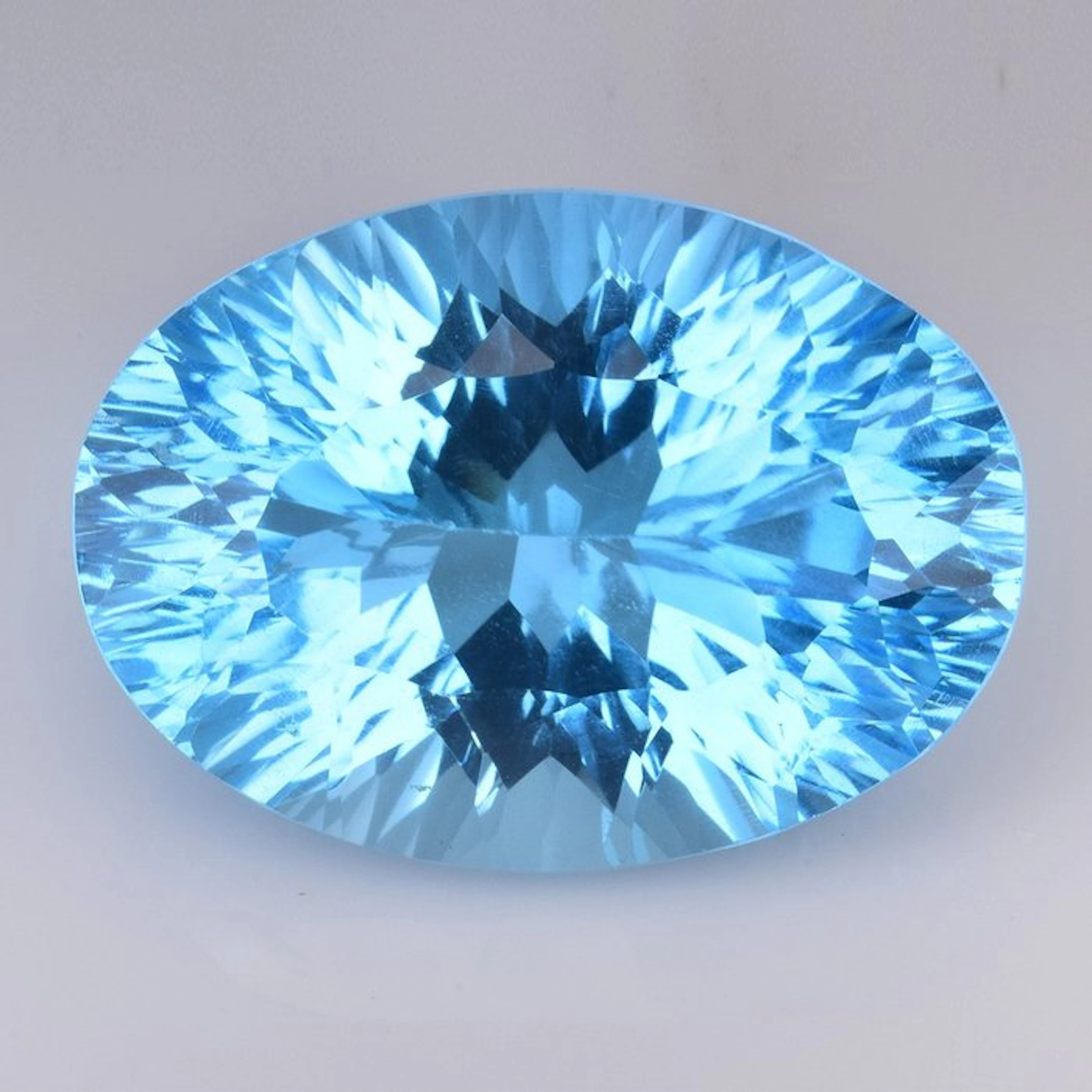 No reserve price - 1 pcs Blue Topaz - 39.77 ct - Antwerp...