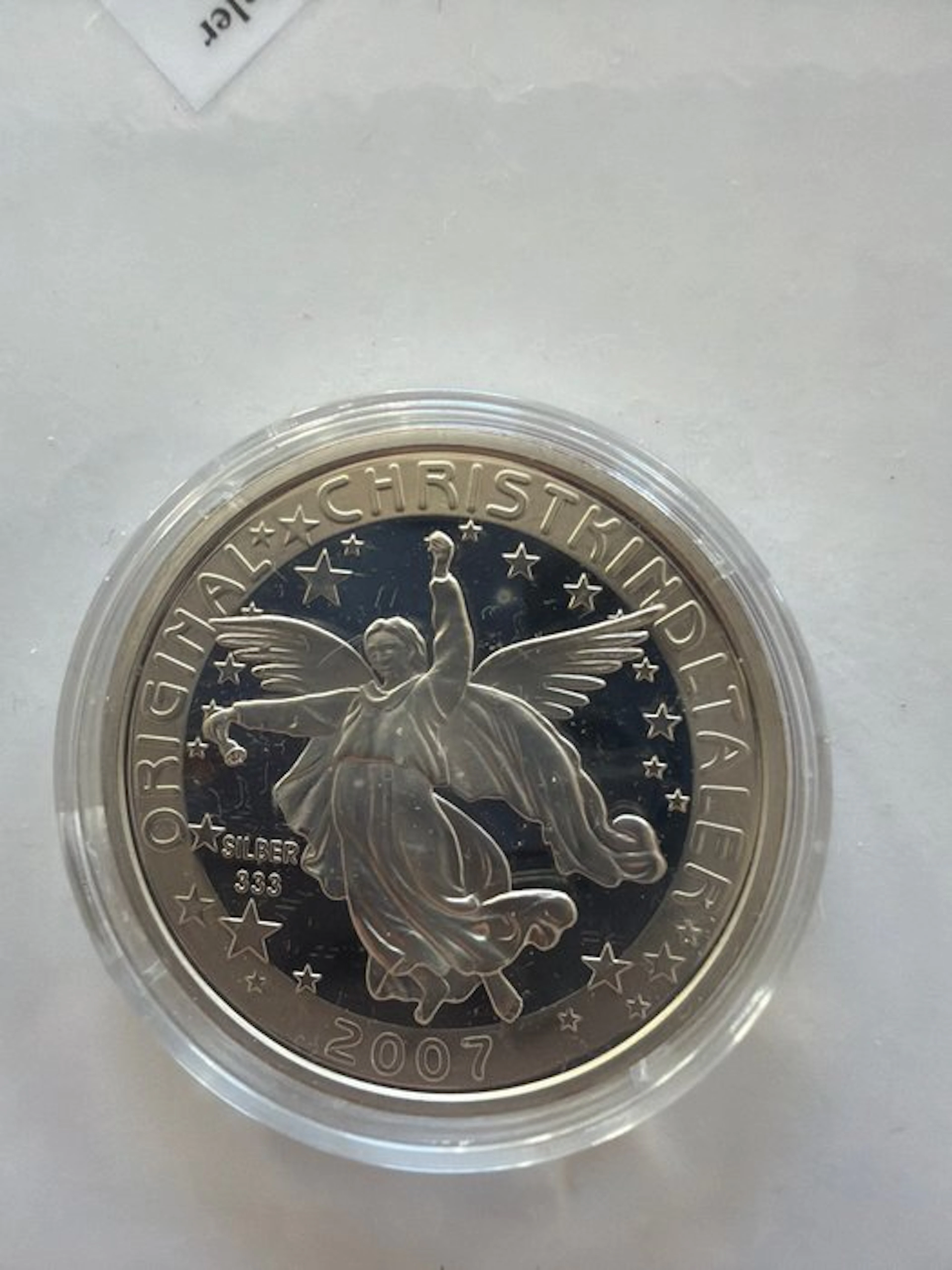 World. Silver medal Silbermedaille Christkindl Taler 20g...