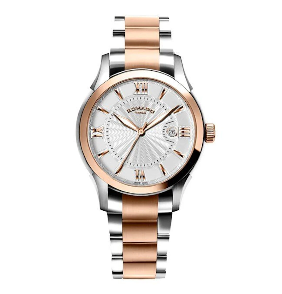 Romago - Swiss Made - Gold - Steel - Guilloché - NEW - Men - 2026