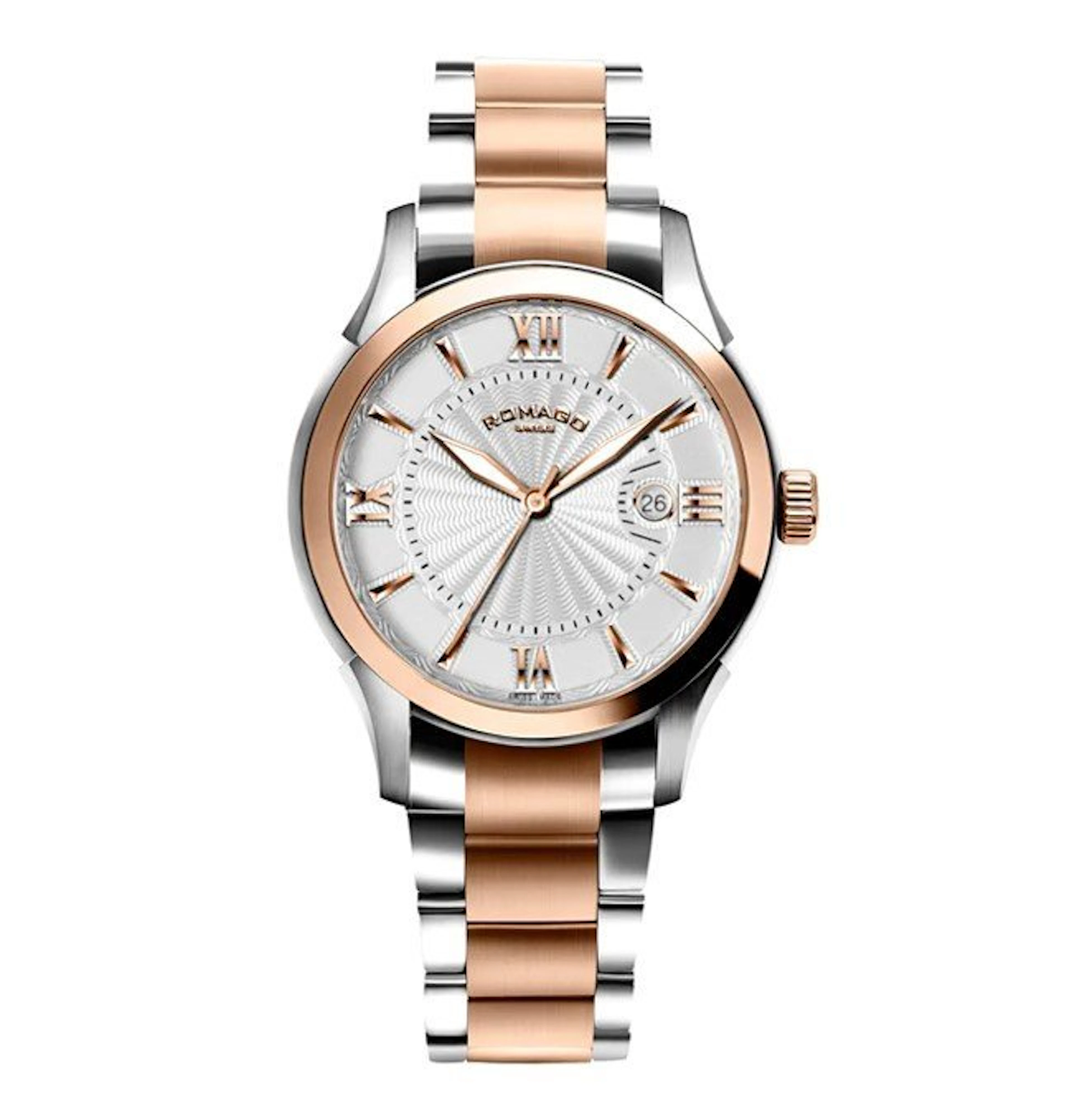 Romago - Swiss Made - Gold - Steel - Guilloché - NEW - Men - 2026