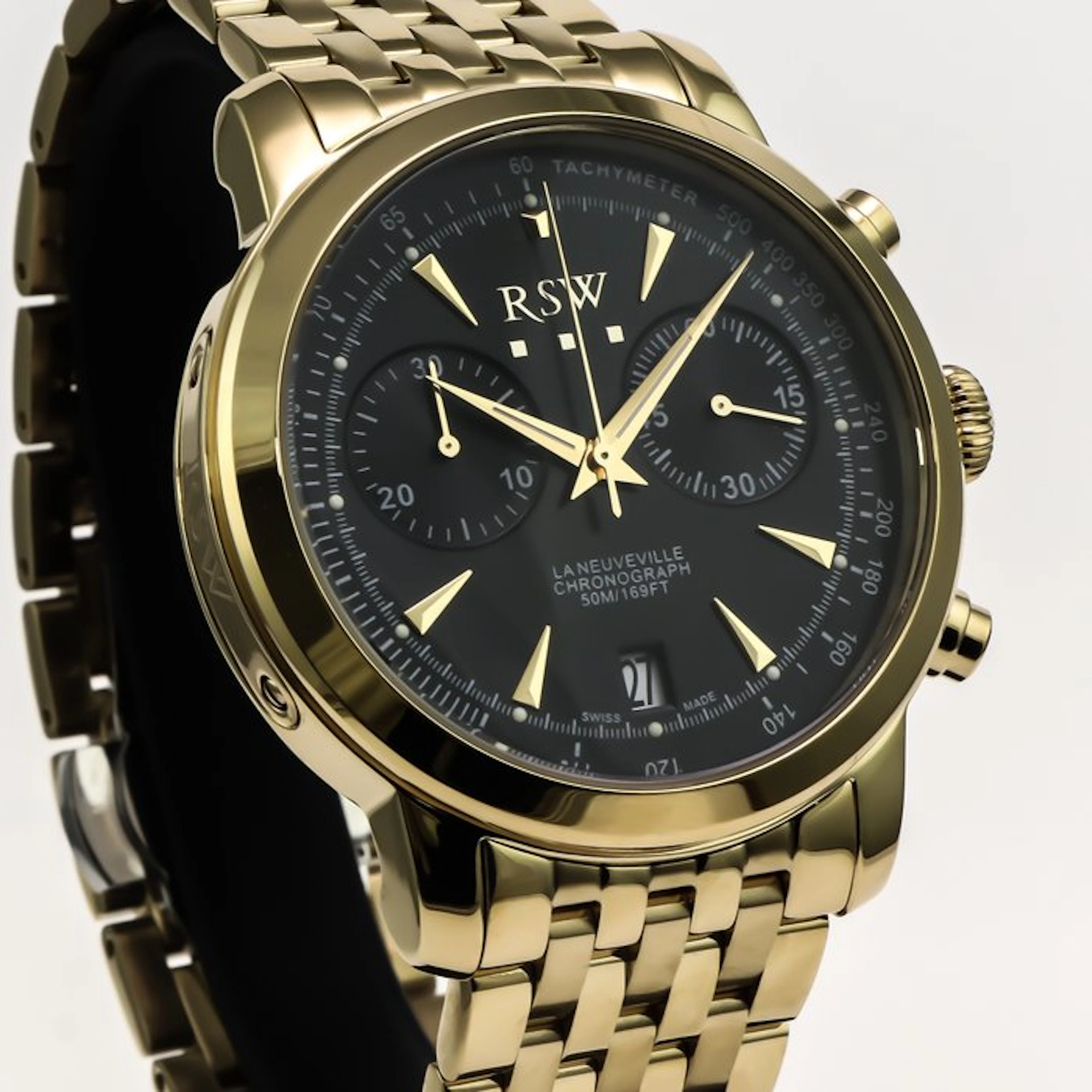 RSW - La Neuveville Chronograph Quartz - RSWC127-GG-3...