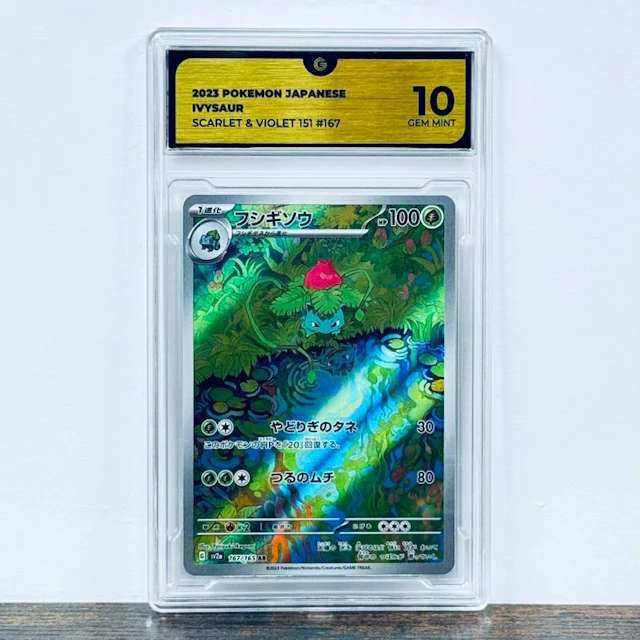 Pokémon Graded card - Ivysaur 167 - Pokemon - GG 10