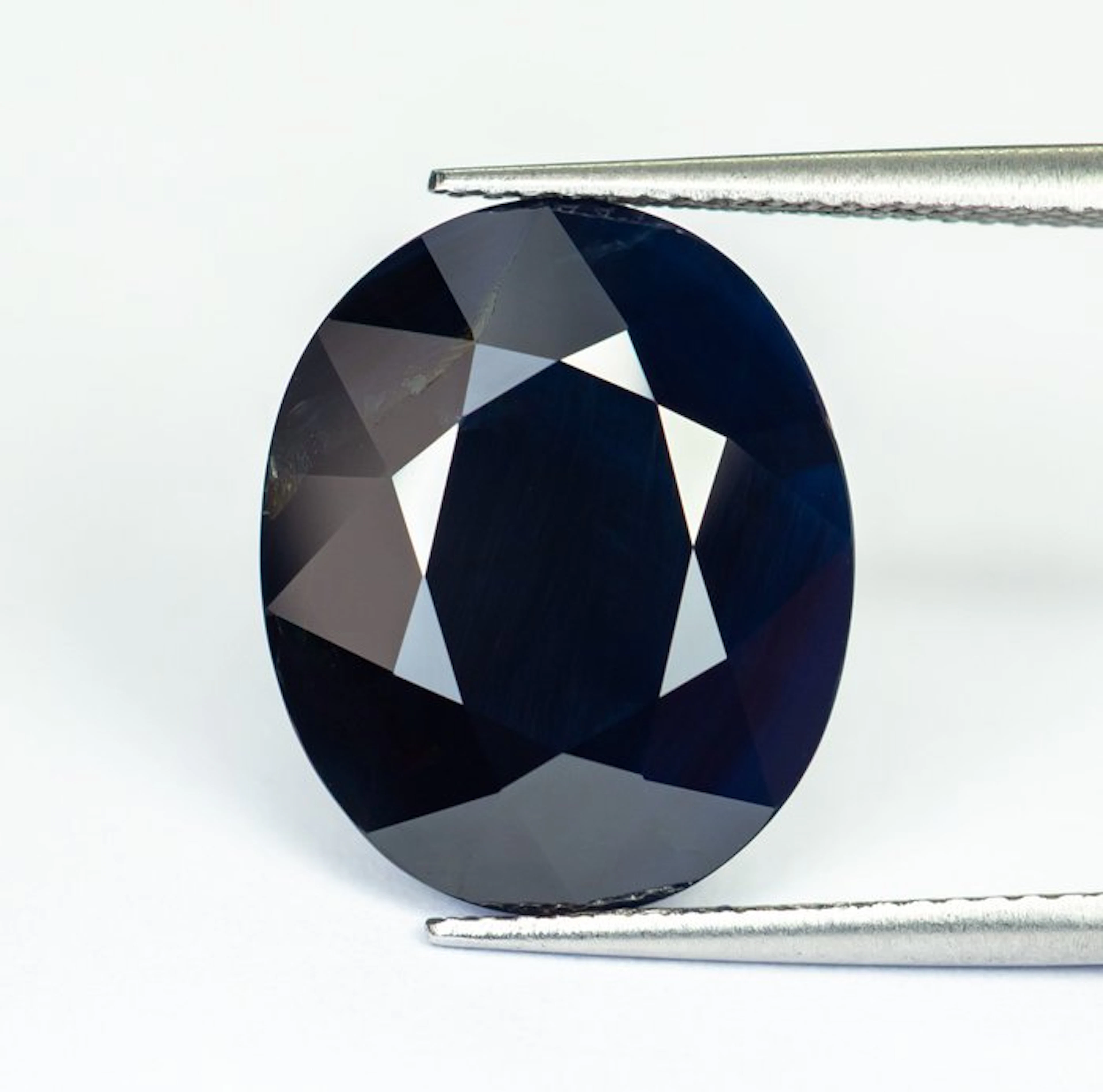 No reserve price Sapphire - 16.54 ct - Lotus Gemology - Deep Blue