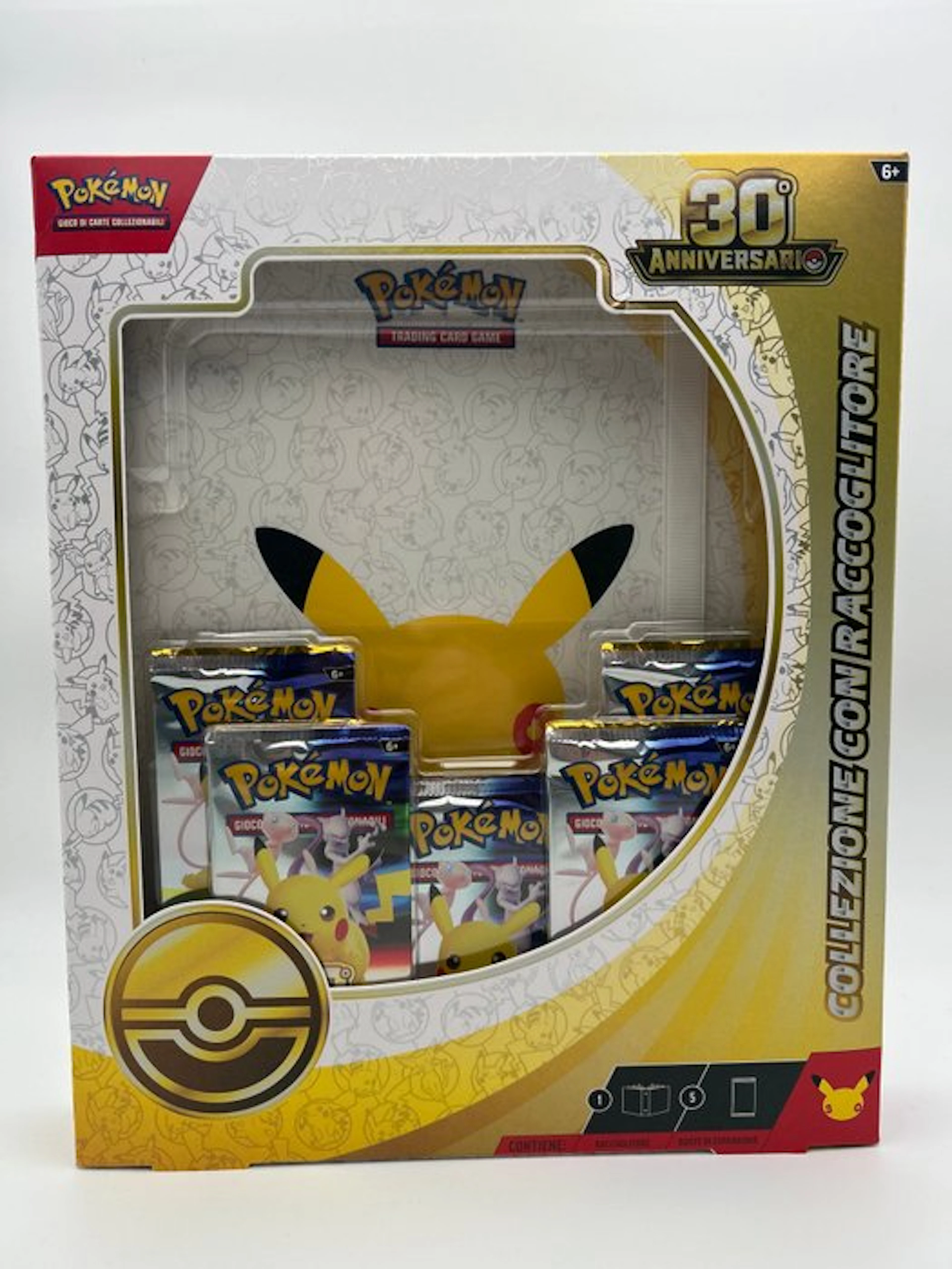 Pokémon - 1 Box - Collezione con raccoglitore 30°...
