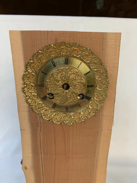 Clock (2) - Brass - French pendulum clocks