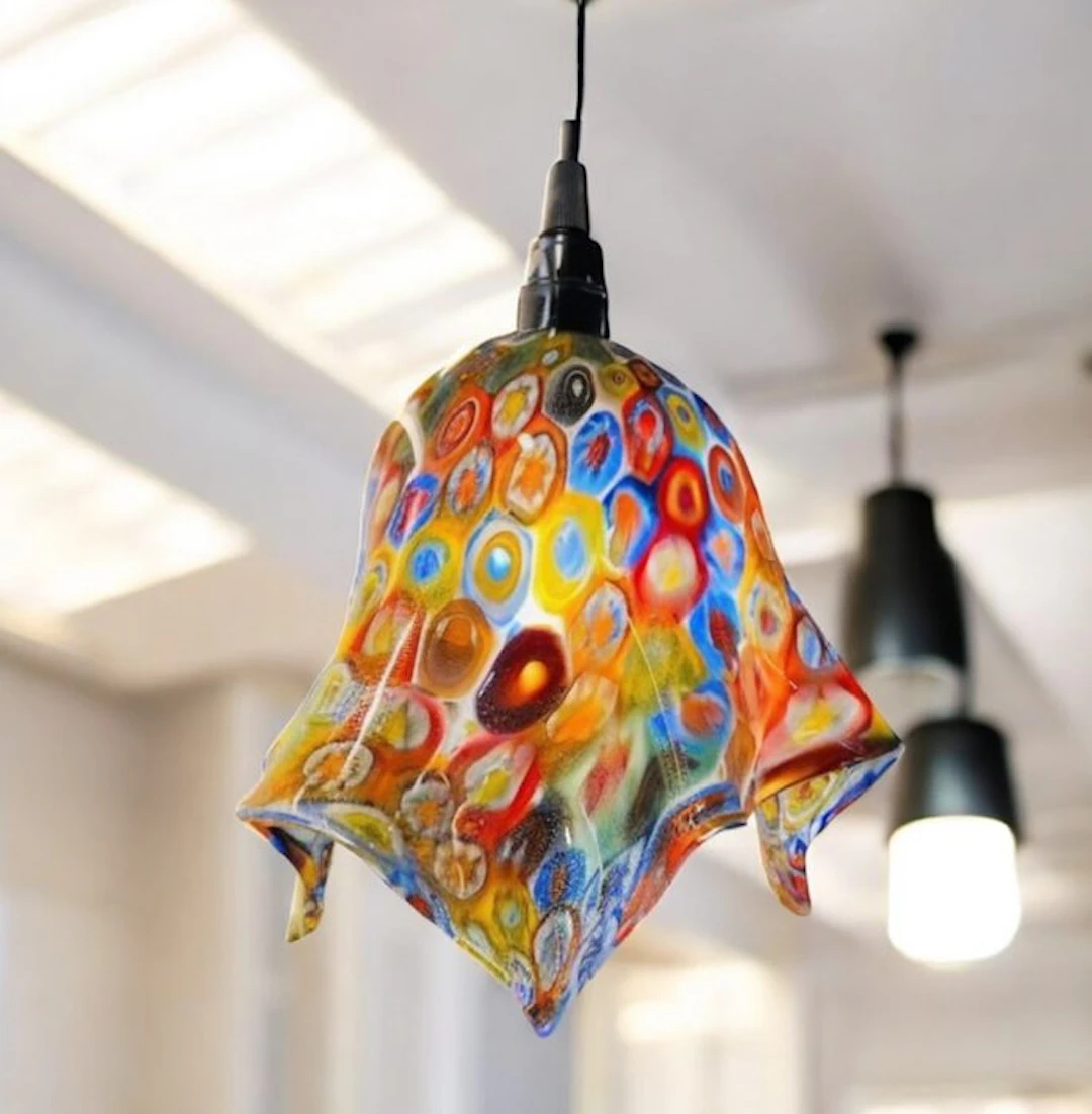 Murano Glass - - Filippo Maso - Hanging lamp - Murano glass
