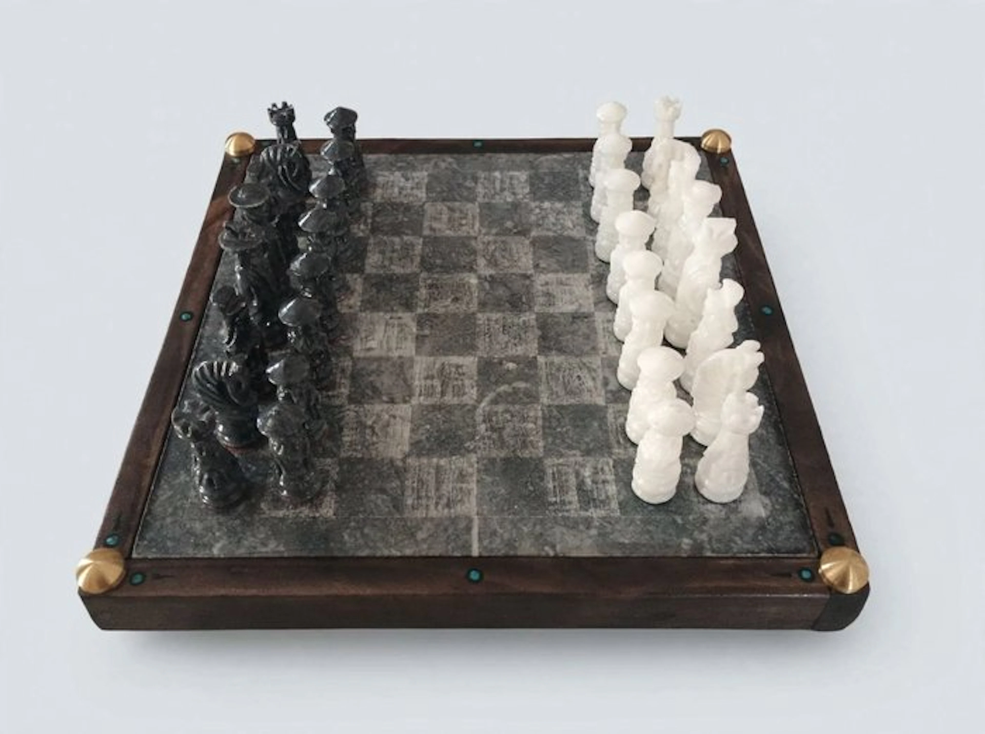 Chess set - Marble
