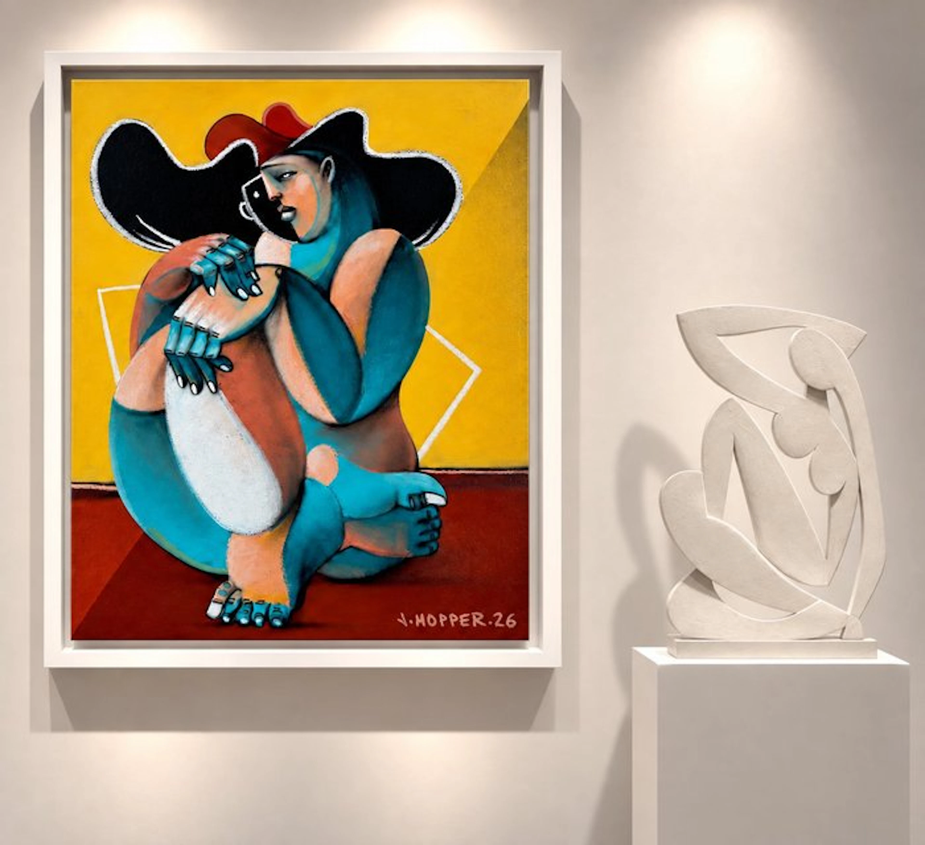 Jone Hopper - Femme aux longs cheveux
