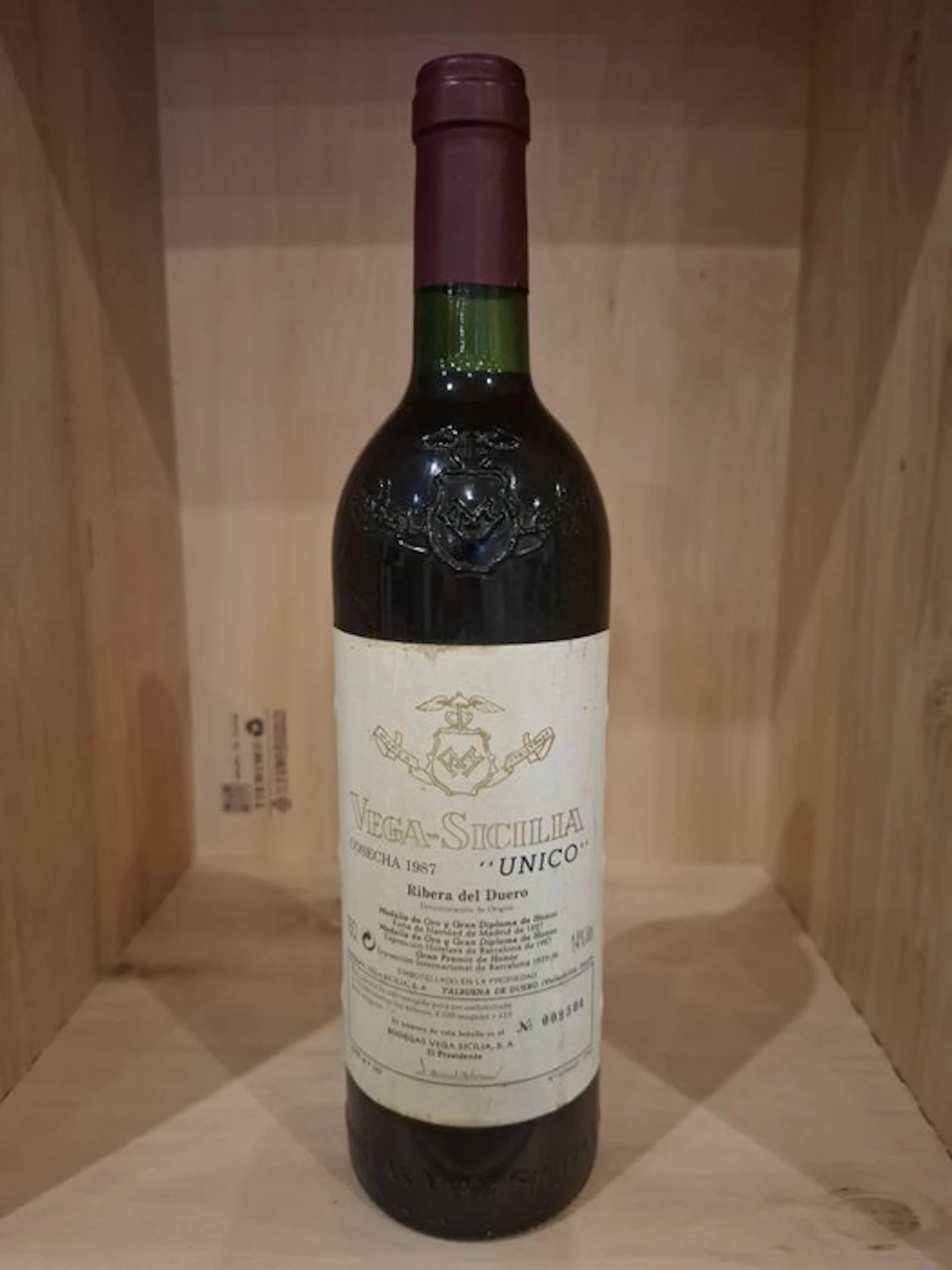 1987 Vega Sicilia, Unico - Ribera del Duero Gran Reserva - 1 Bottle (0.75L)