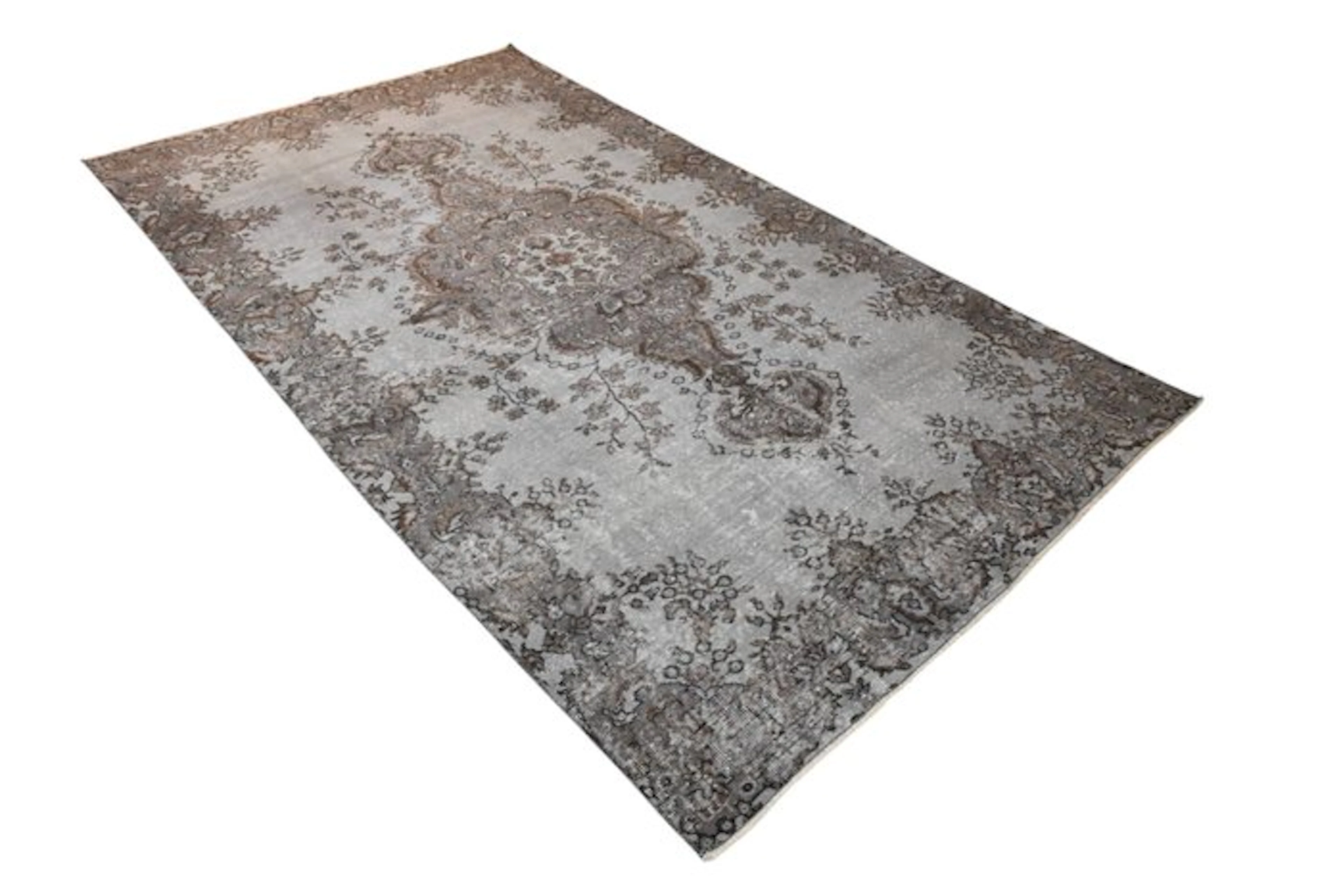 Grey vintage - Rug - 285 cm - 160 cm - with certificate