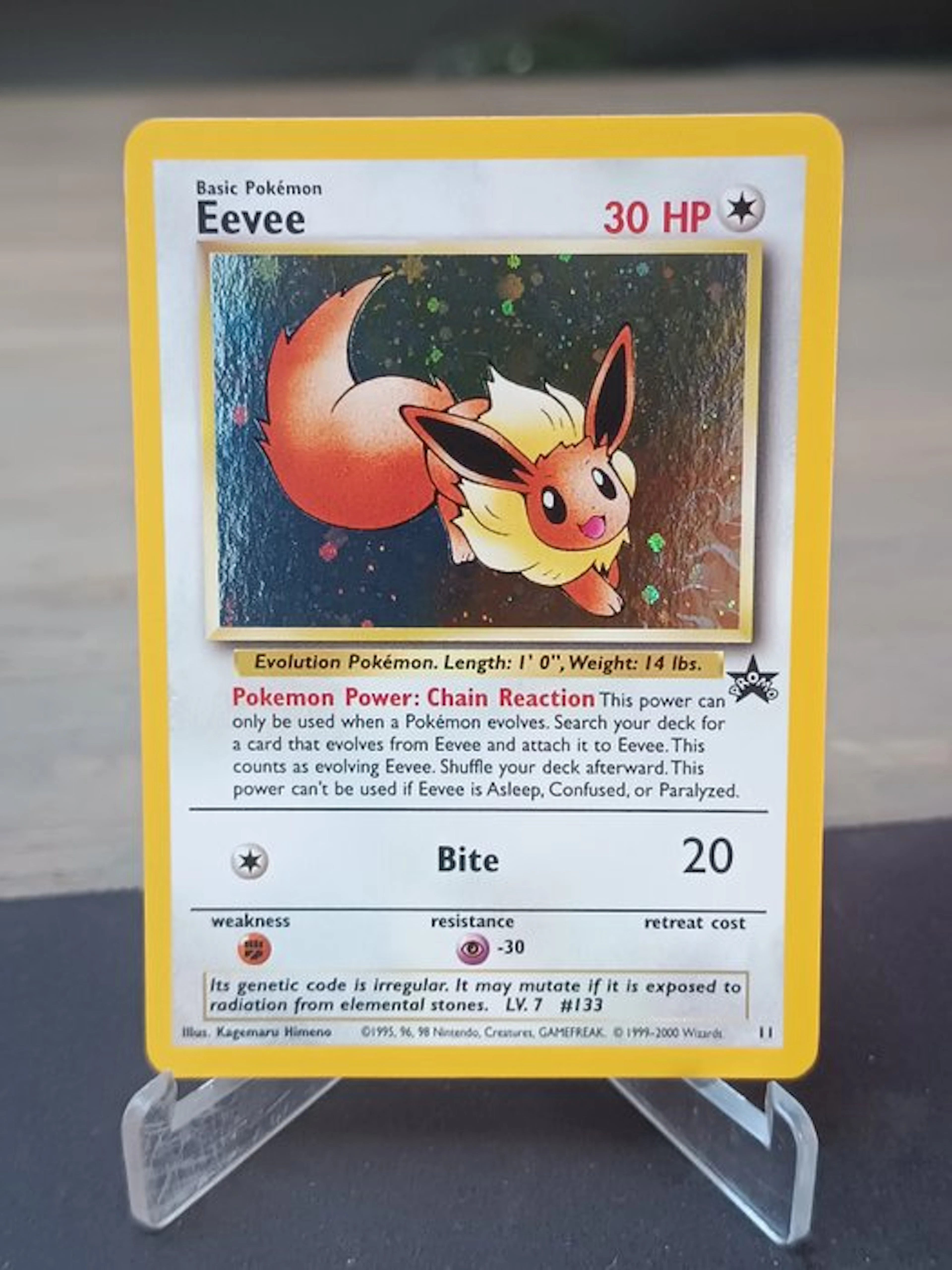 Pokémon - 1 Card - Eevee Promo - WOTC