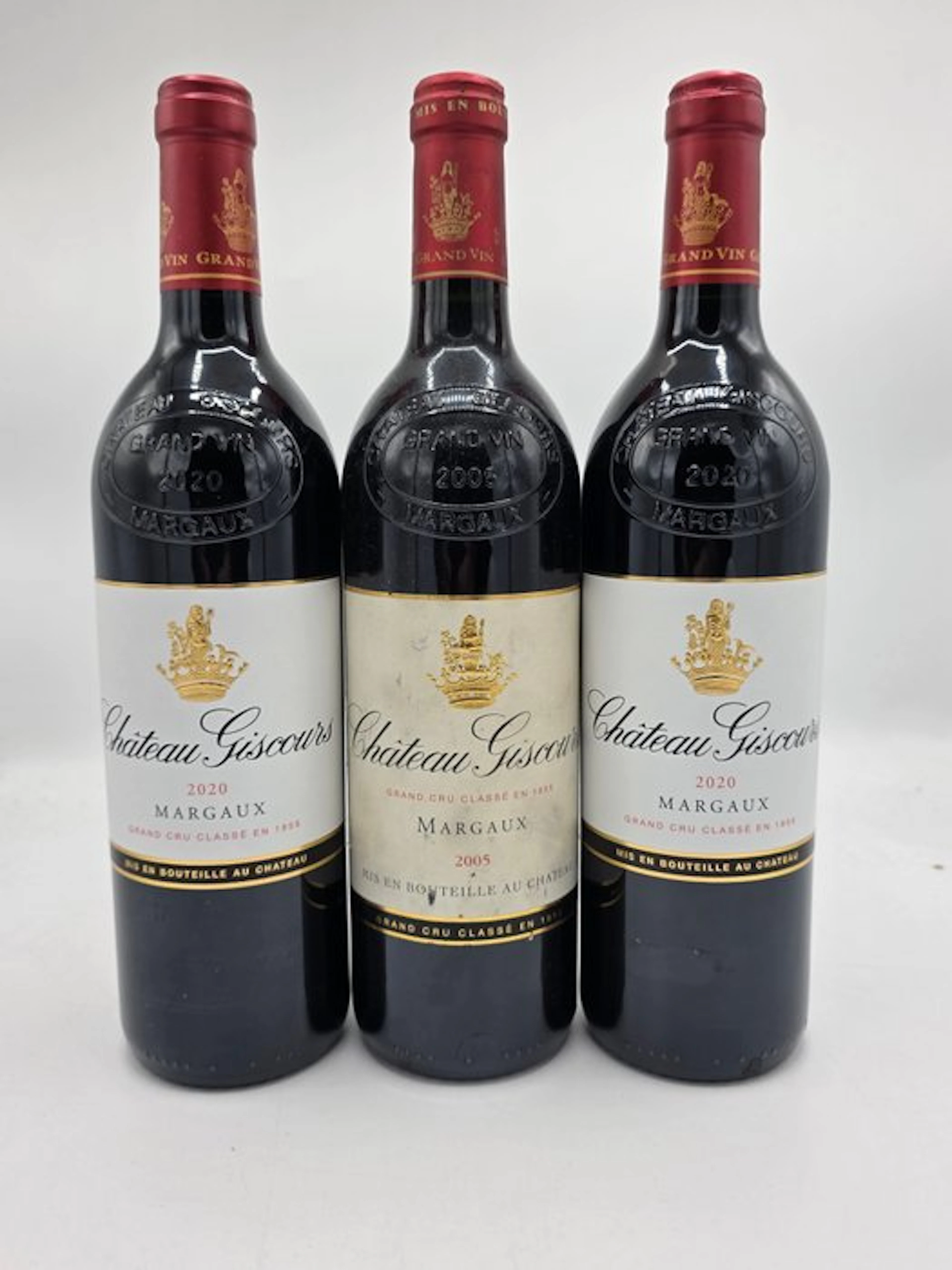 2020 x2 & 2005 Chateau Giscours - Margaux 3ème Grand Cru...