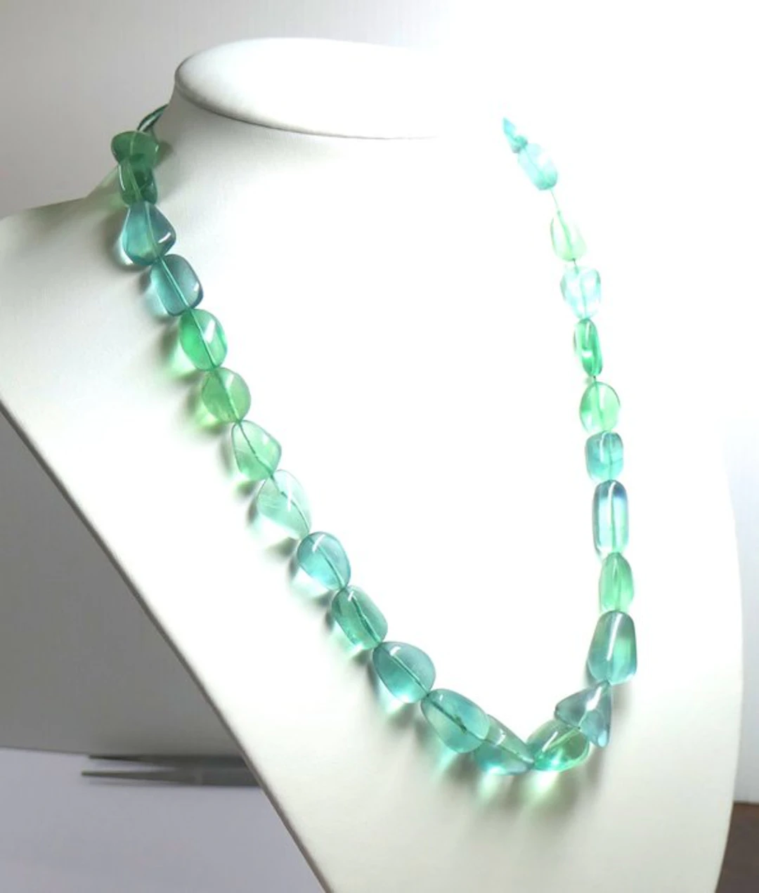 Gorgeous fluorites on wire for mounting into jewelry. Cabochon- 67.4 g
