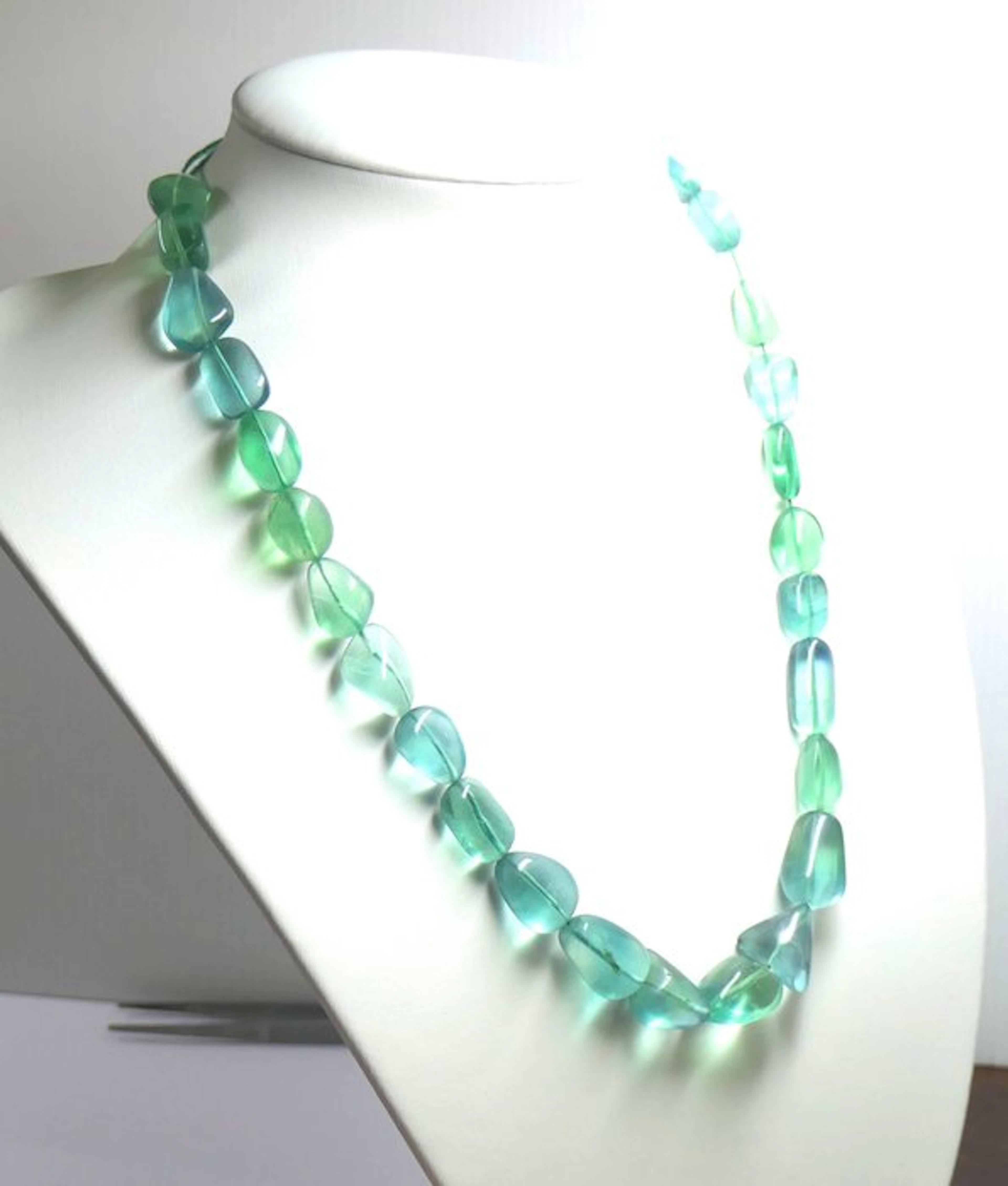 Gorgeous fluorites on wire for mounting into jewelry. Cabochon- 67.4 g
