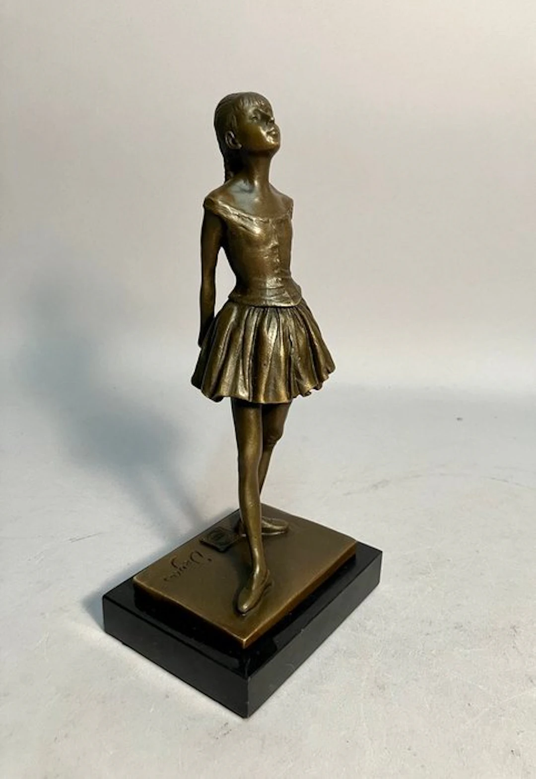Sculpture, La petite danseuse de quatorze ans - naar Degas - 20 cm - Bronze