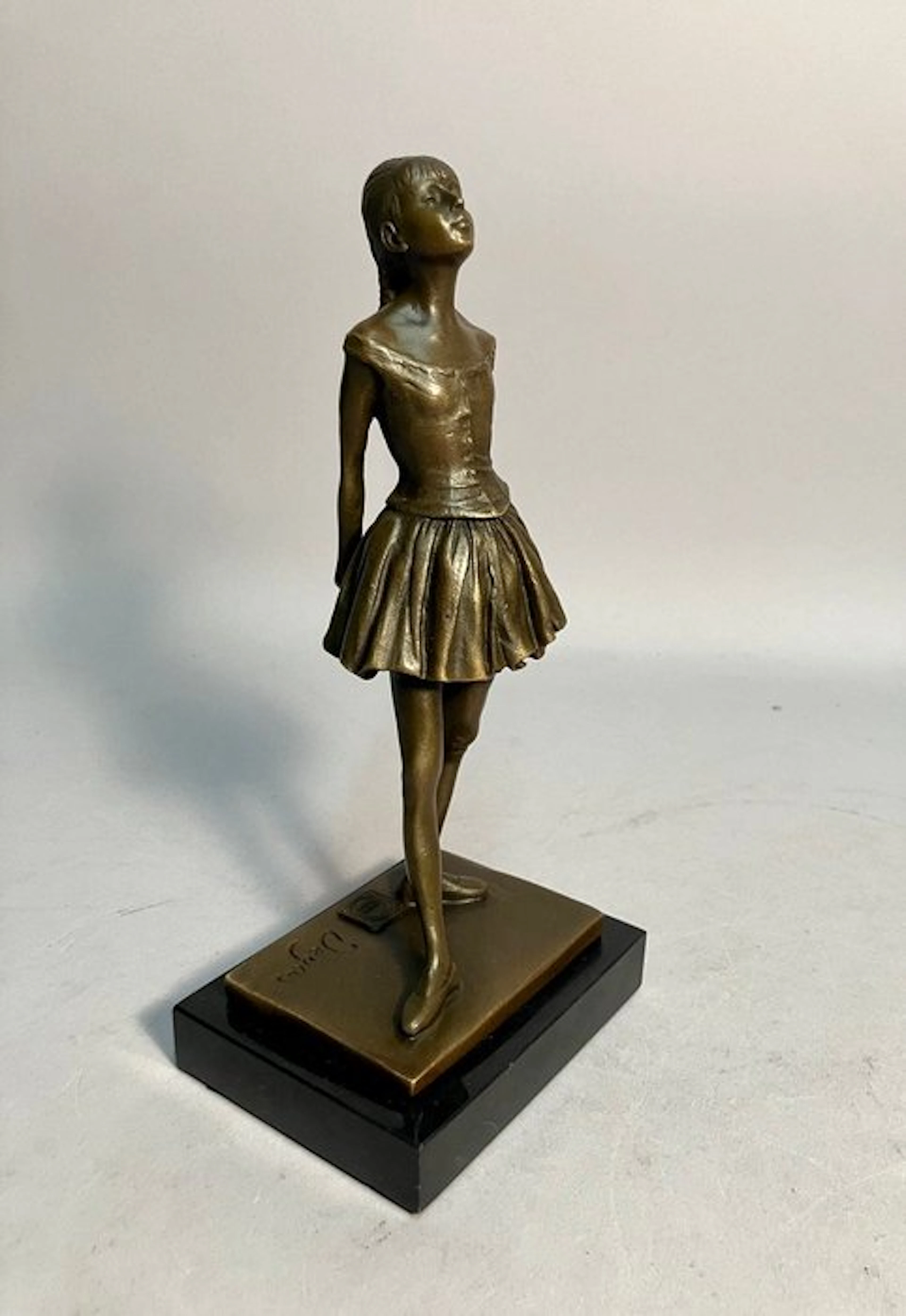Sculpture, La petite danseuse de quatorze ans - naar Degas - 20 cm - Bronze