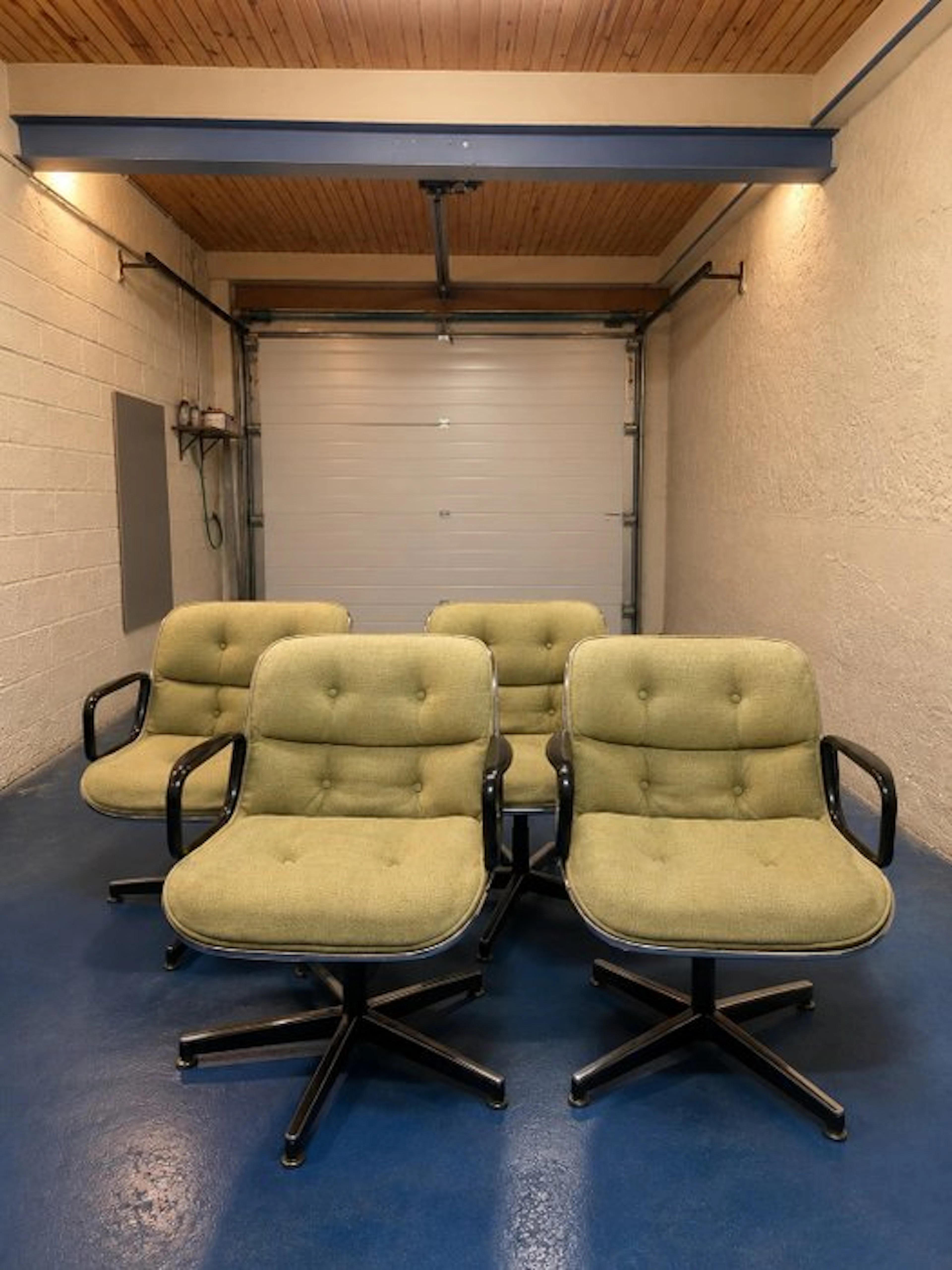 Knoll - Charles Pollock - Armchair (4) - 670 Lounge Chair - Metal