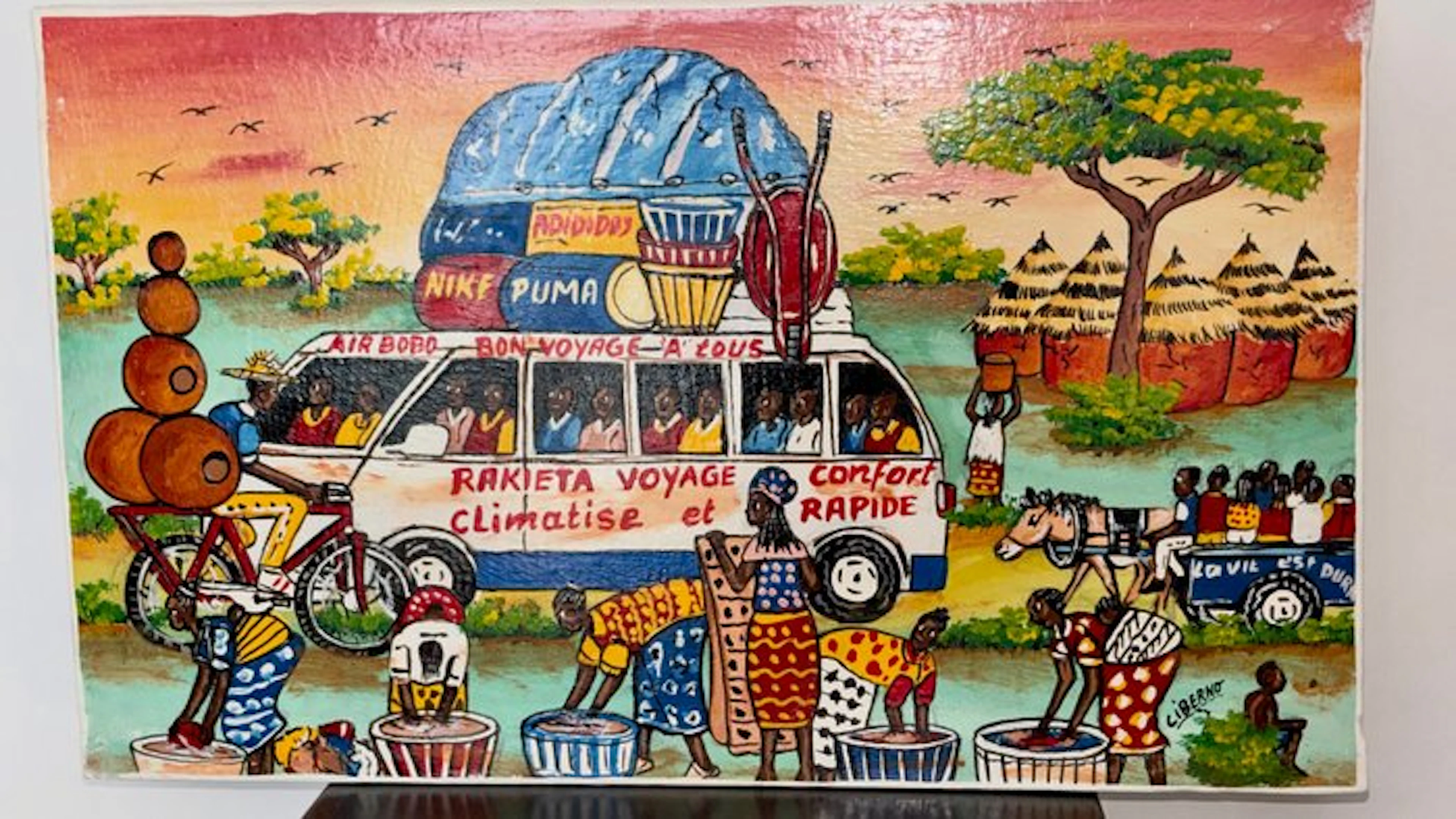 Daily life in Ouagadougou - Ciberno - Burkina Faso (No reserve price)