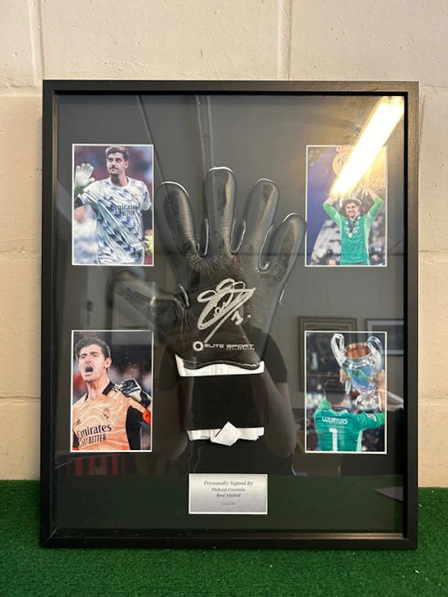 Real Madrid - Spanish Football League - Thibaut Courtois - Goal keeper gloves
