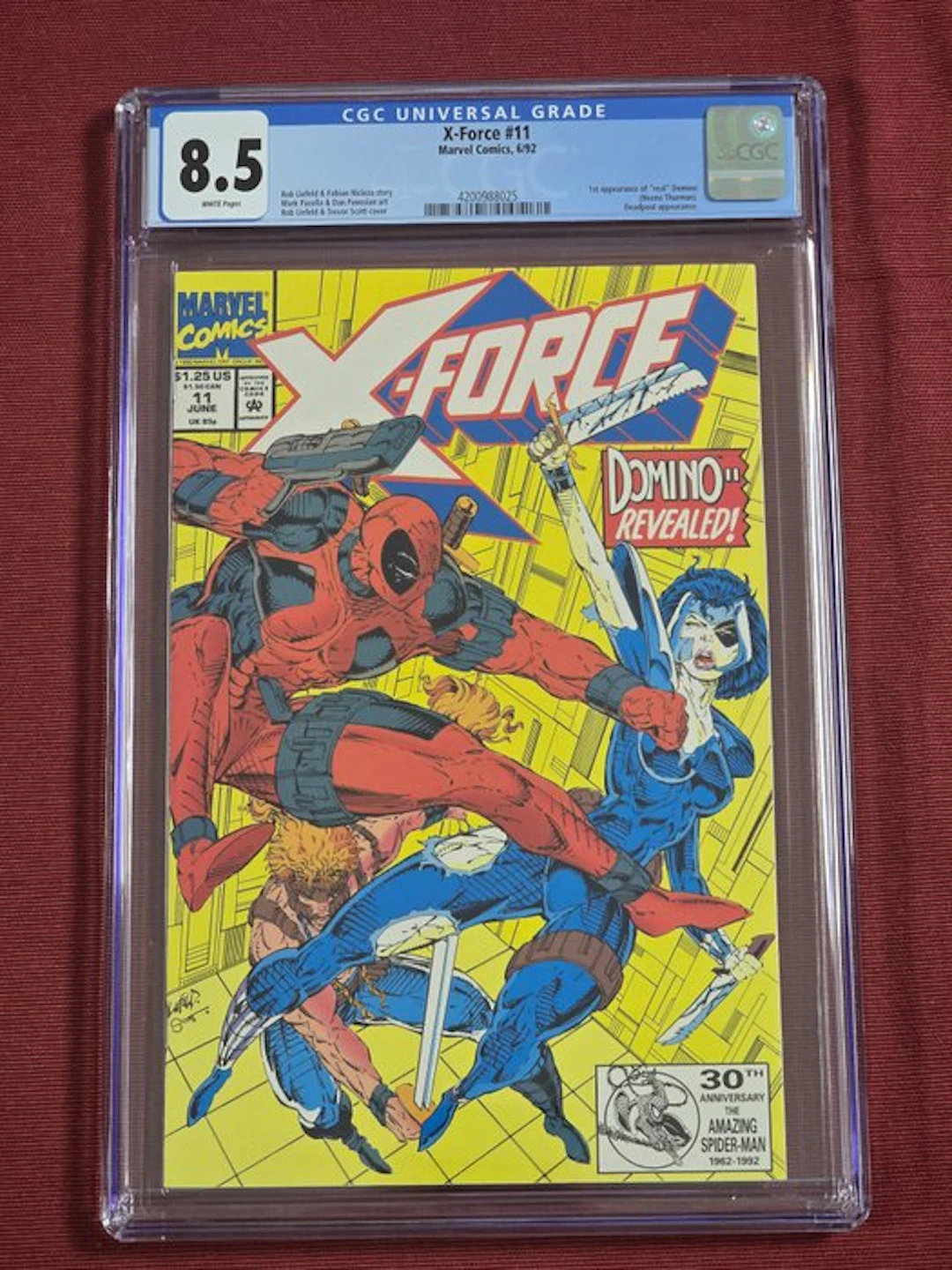 X-Force #11 - Sixth appearance of Deadpool; First...