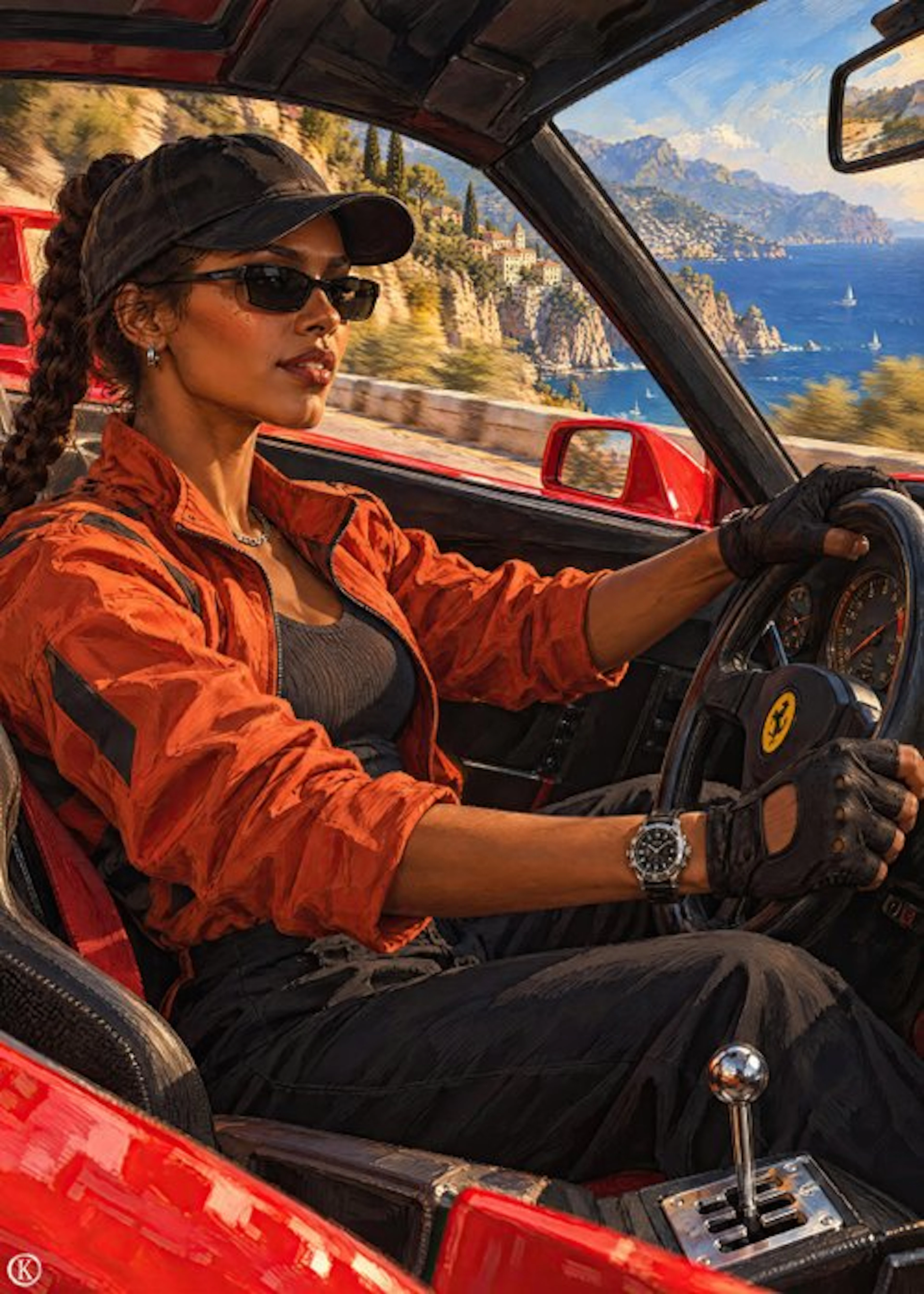 Kleury.art - [XL Canvas] "The Apex at Ravello” by Kleury.art (1/5)