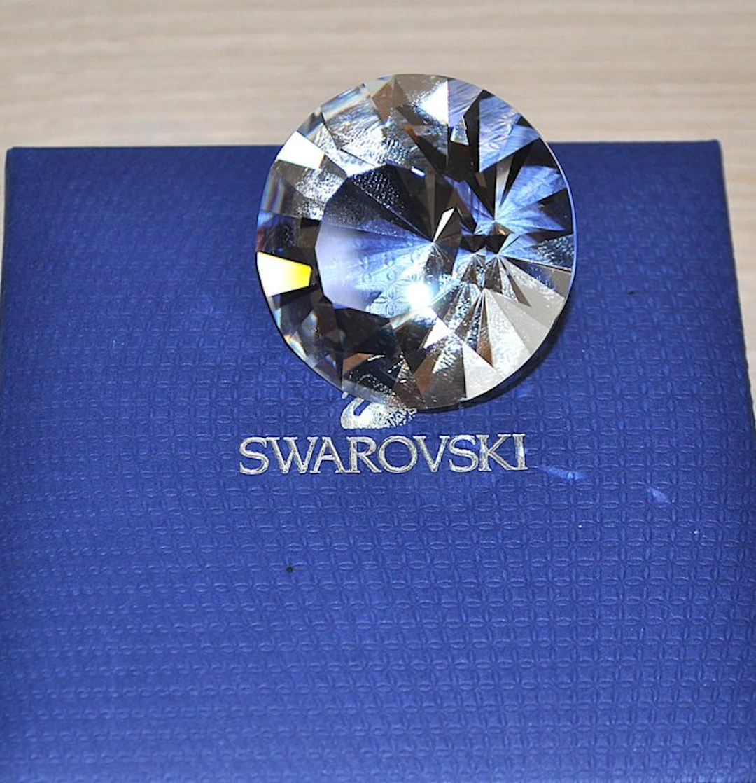 Swarovski - Figure - Diamante SCS regalo rinnovo membri 1996 - Crystal, Glass