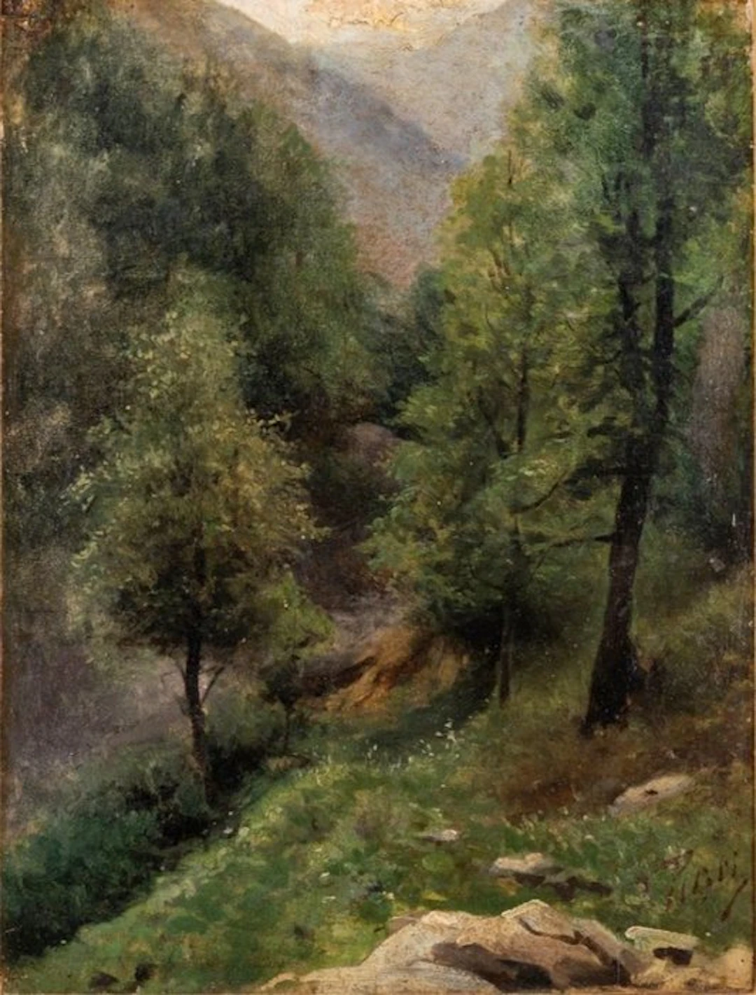 Filiberto Petiti (1845–1924) - Bosco di montagna