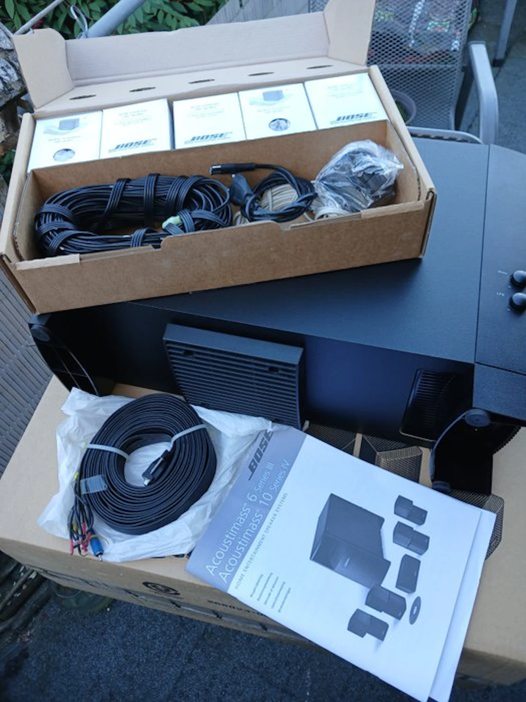 Bose - Acoustimass® 6 Series III Subwoofer speaker set