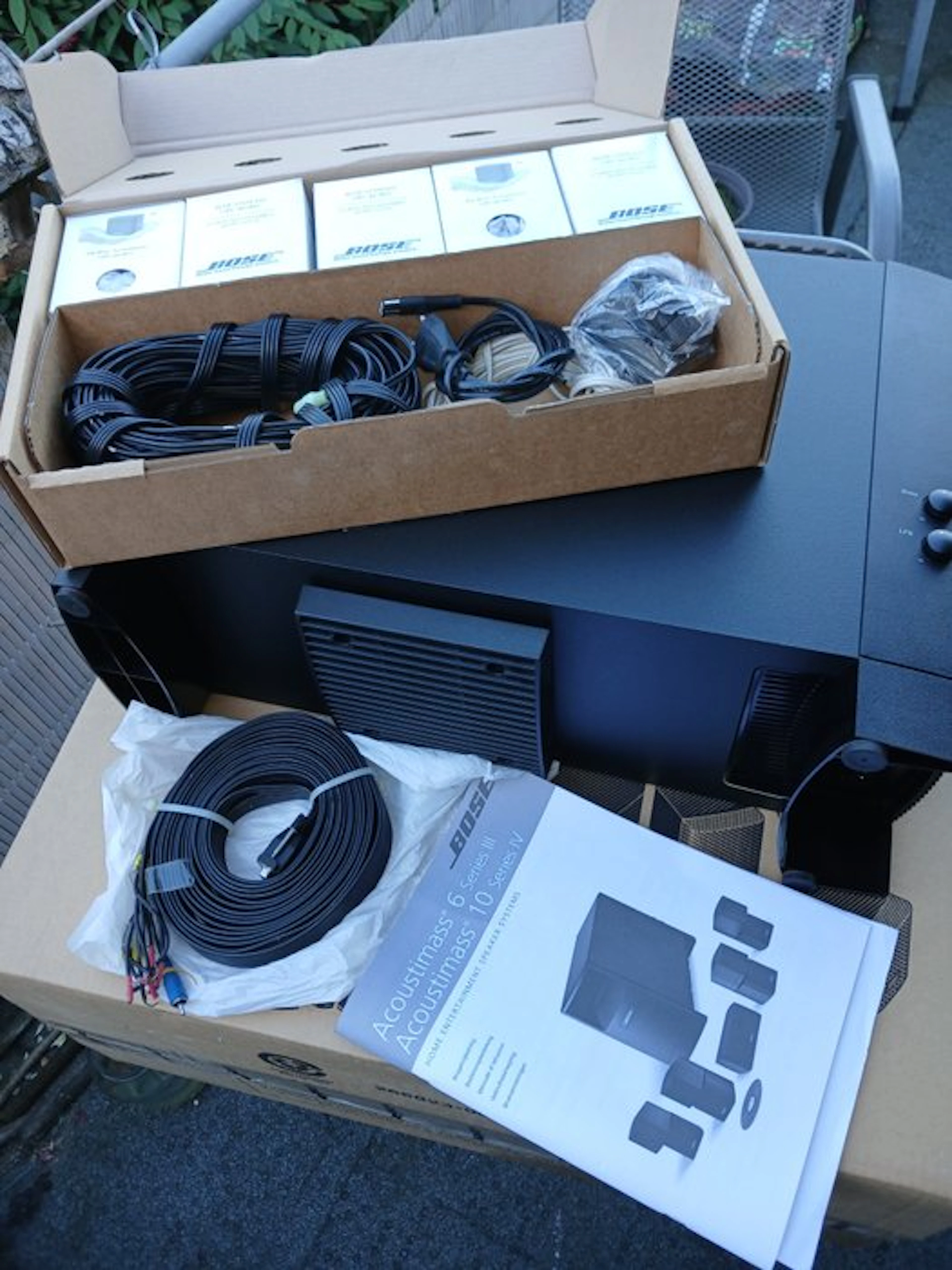 Bose - Acoustimass® 6 Series III Subwoofer speaker set