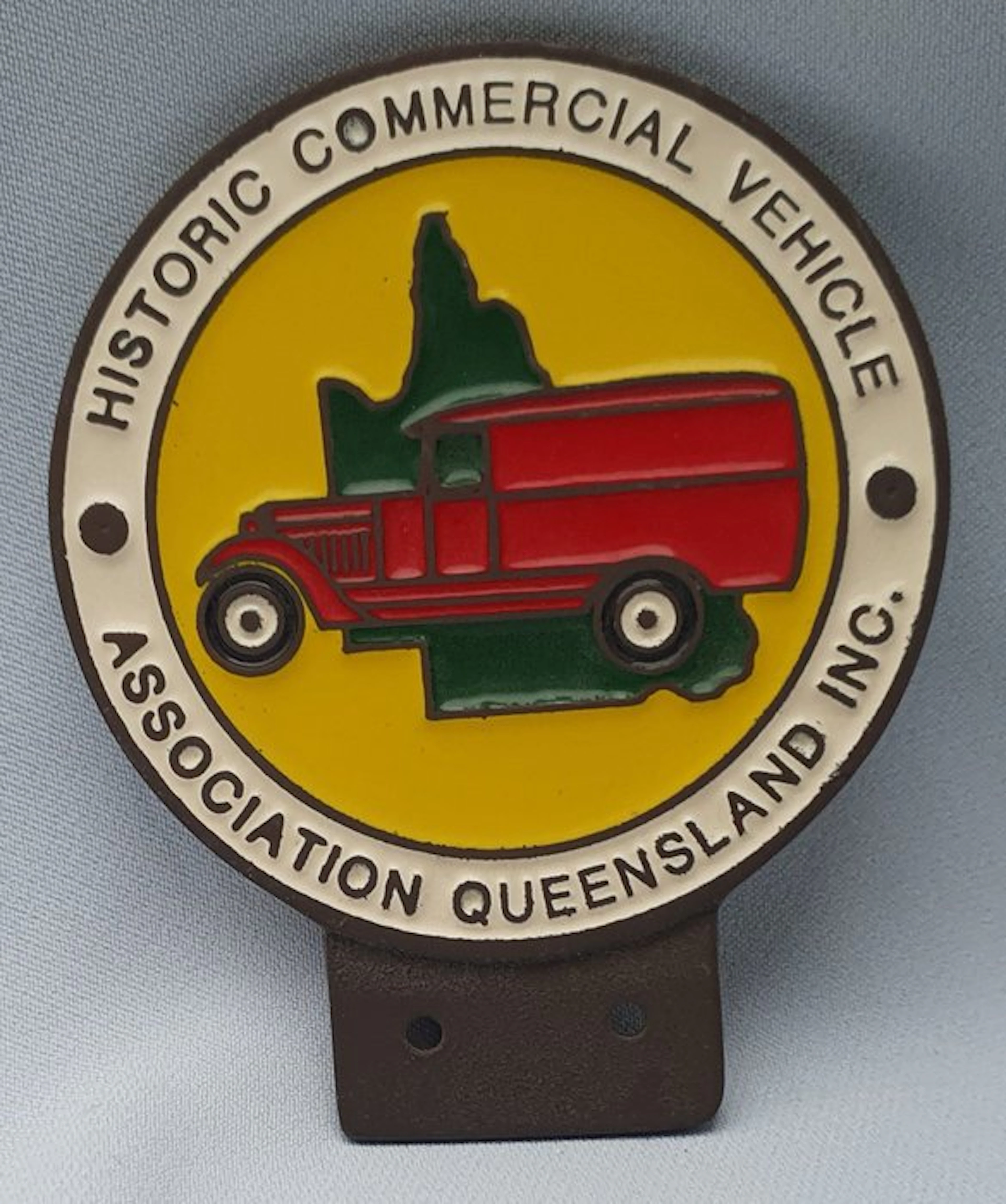 Badge - Grille Badge - Historic Commercial Vehicle Association Queensland Inc