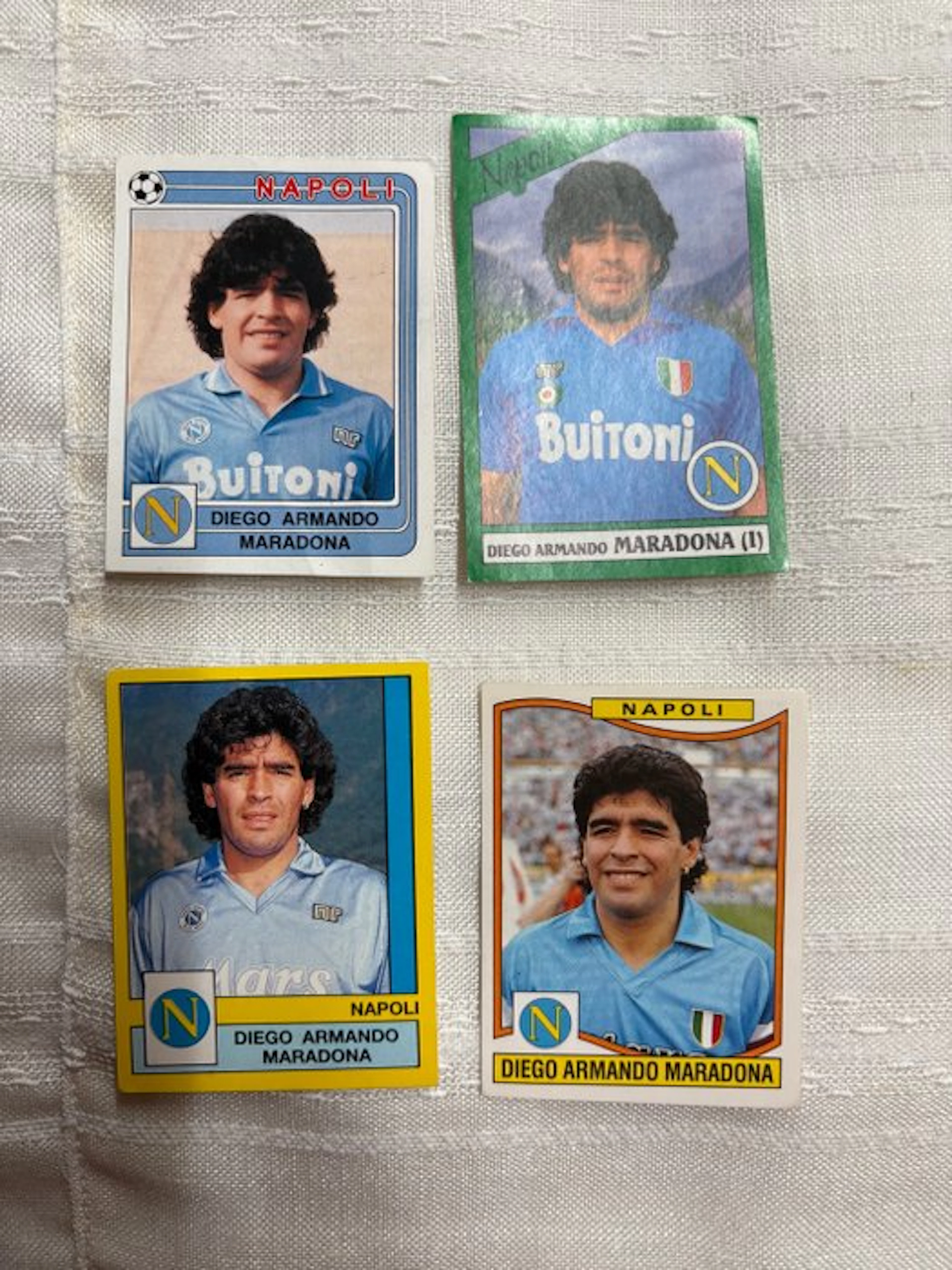 Panini Diego Maradona - 4 Sticker - Excellent (EX)