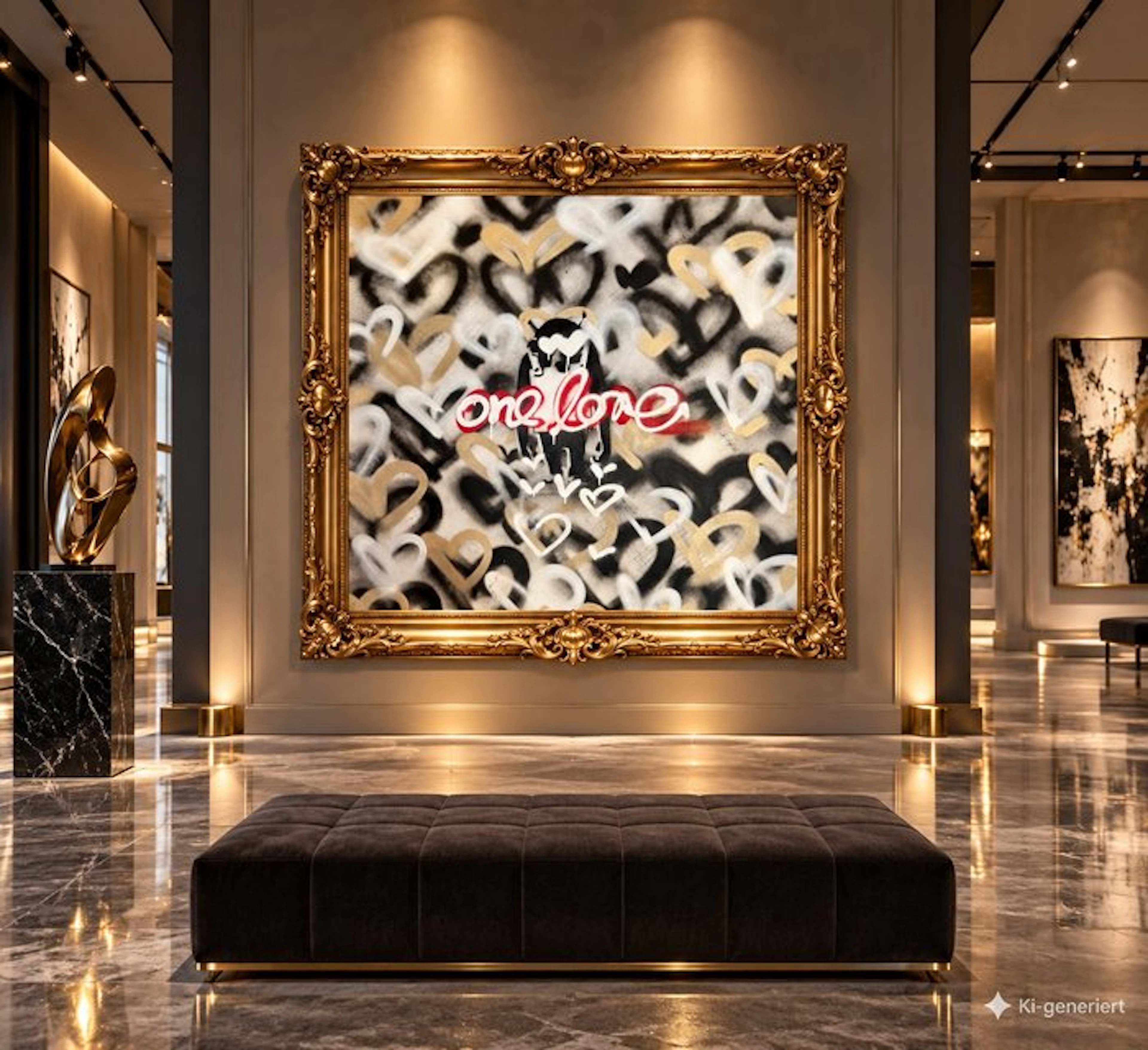 Timo Wedell - Love's Graffiti Symphony - XL - Street Banksy Art