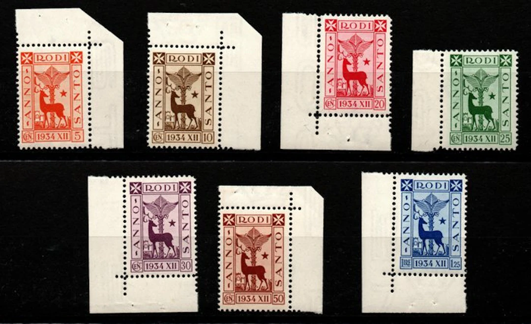 Italian Aegean Islands - general issues 1935 - Series of...
