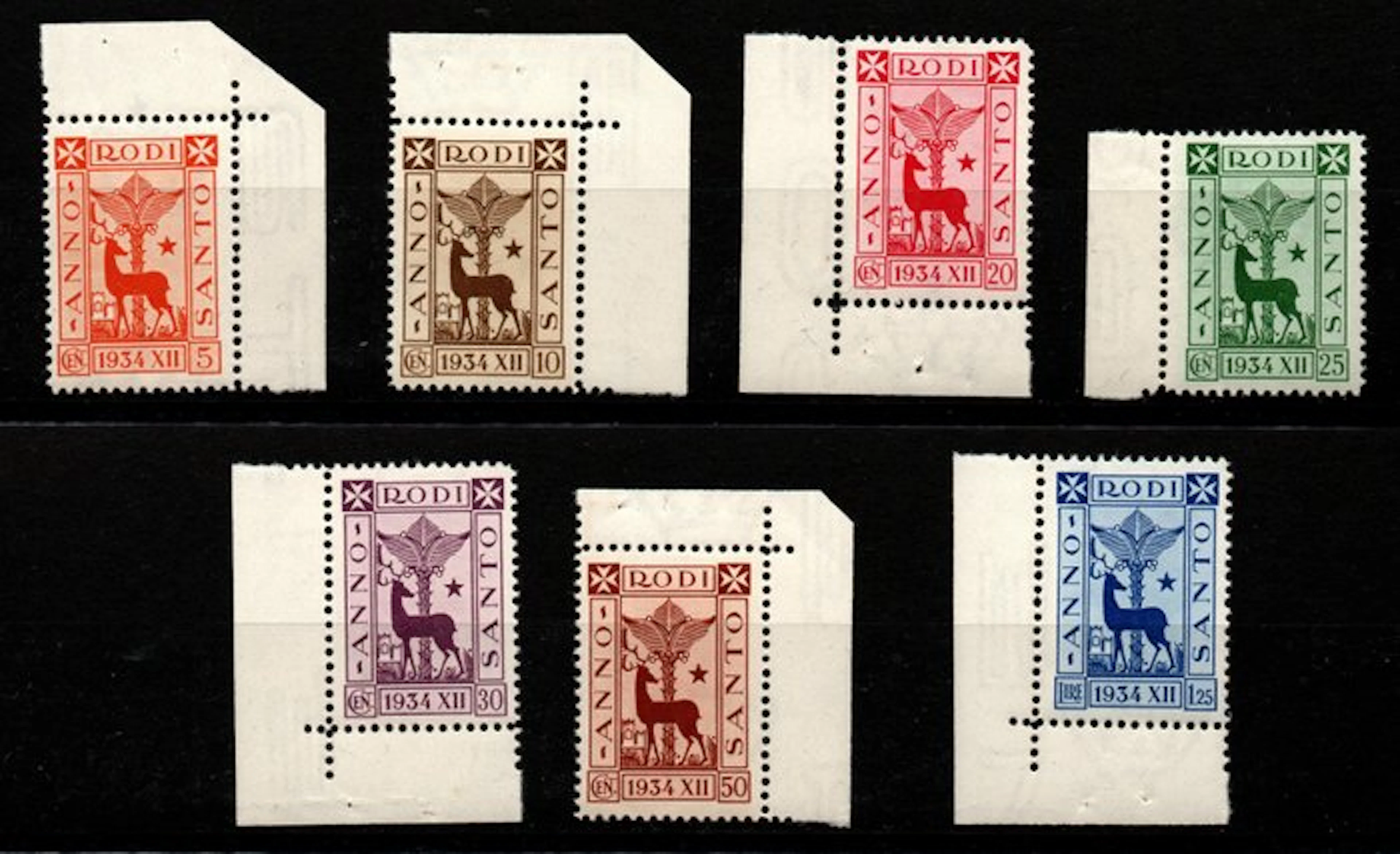 Italian Aegean Islands - general issues 1935 - Series of...