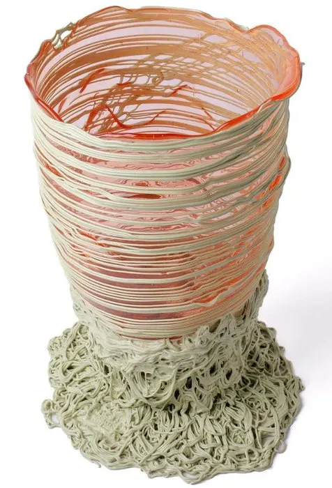 Fish Design - Corsi Design - Gaetano Pesce - Vase - Spaghetti Vase - Soft resin