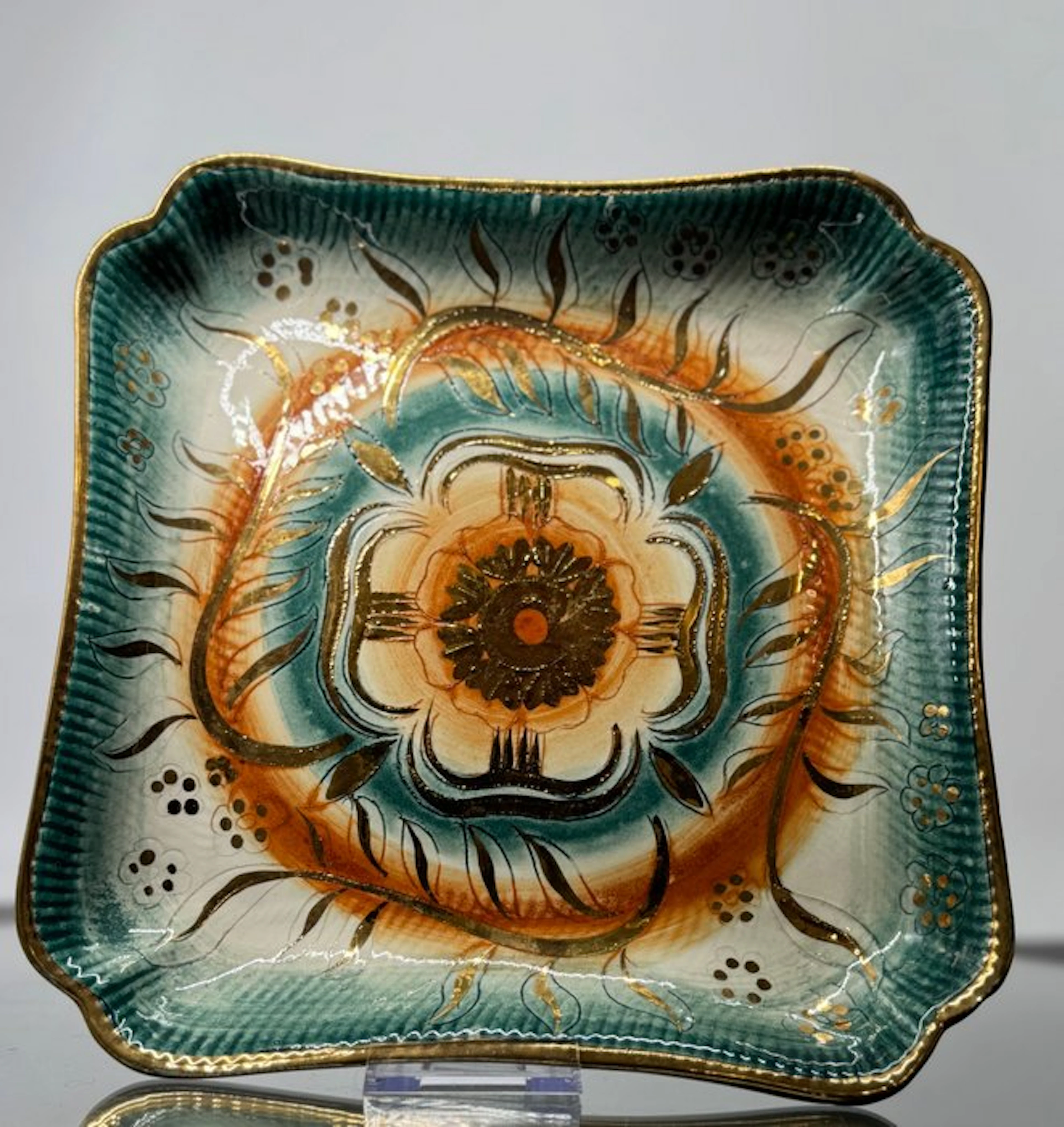 Keramis Boch - Raymond Chevalier - Dish - Earthenware - Keralux plate