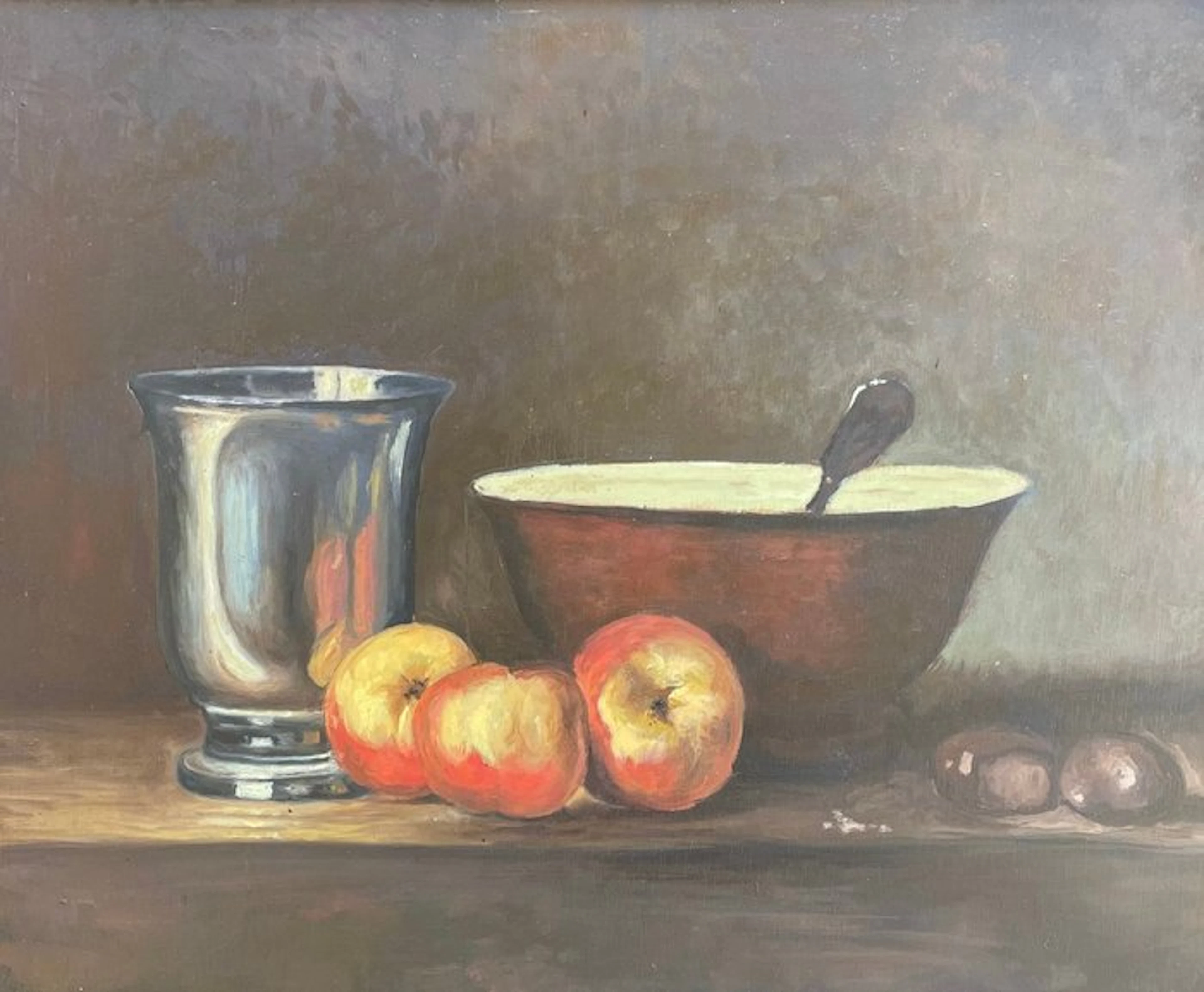 French school (XX) - Le gobelet d’argent