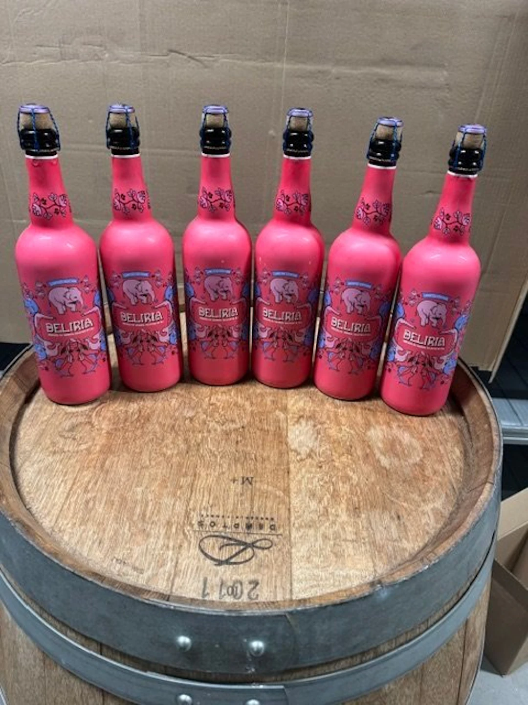 Brouwerij Huyghe - Deliria PINK Limited Edition - Blond - 75cl - 6 bottles
