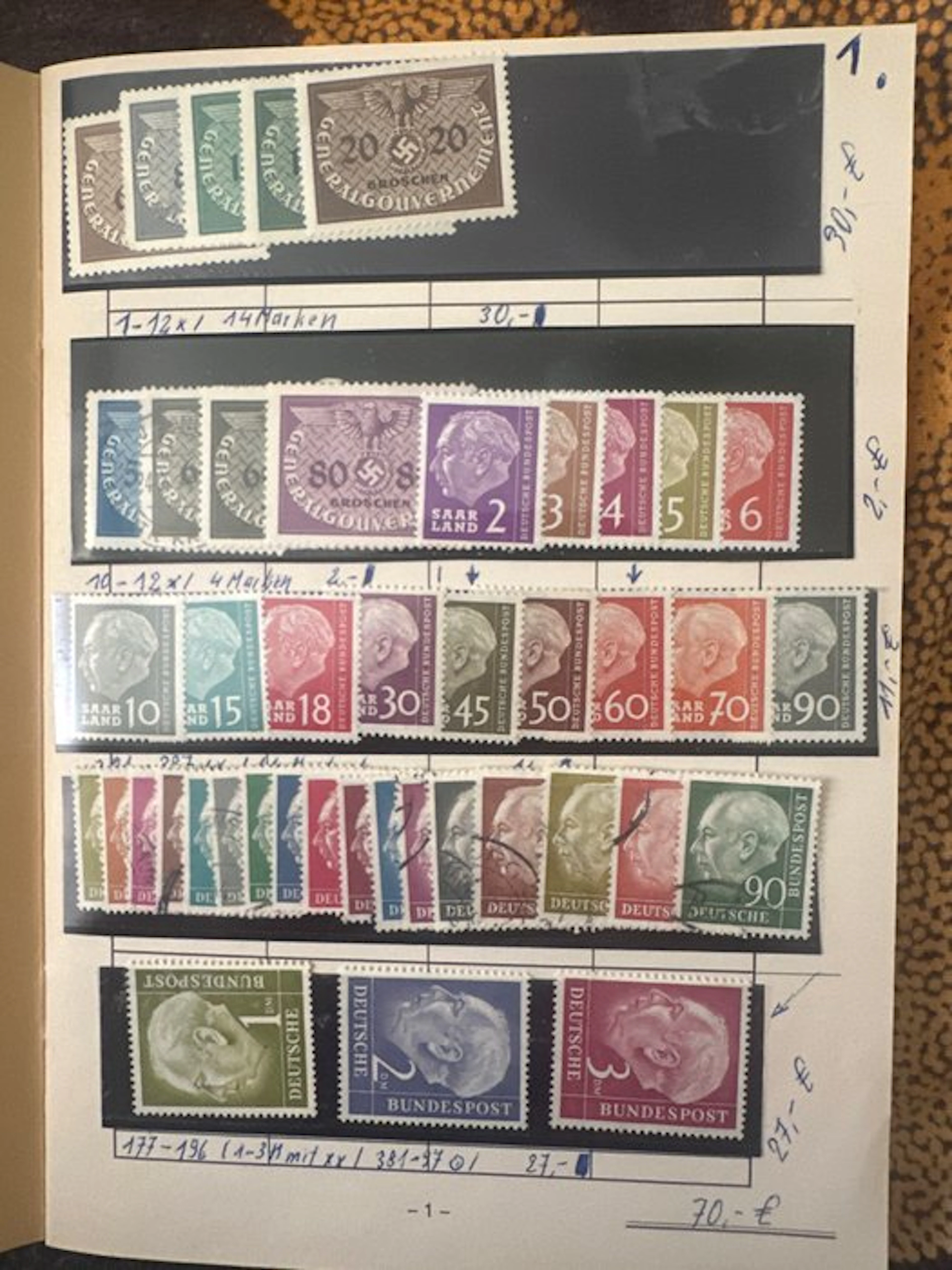 Germany - German stamps