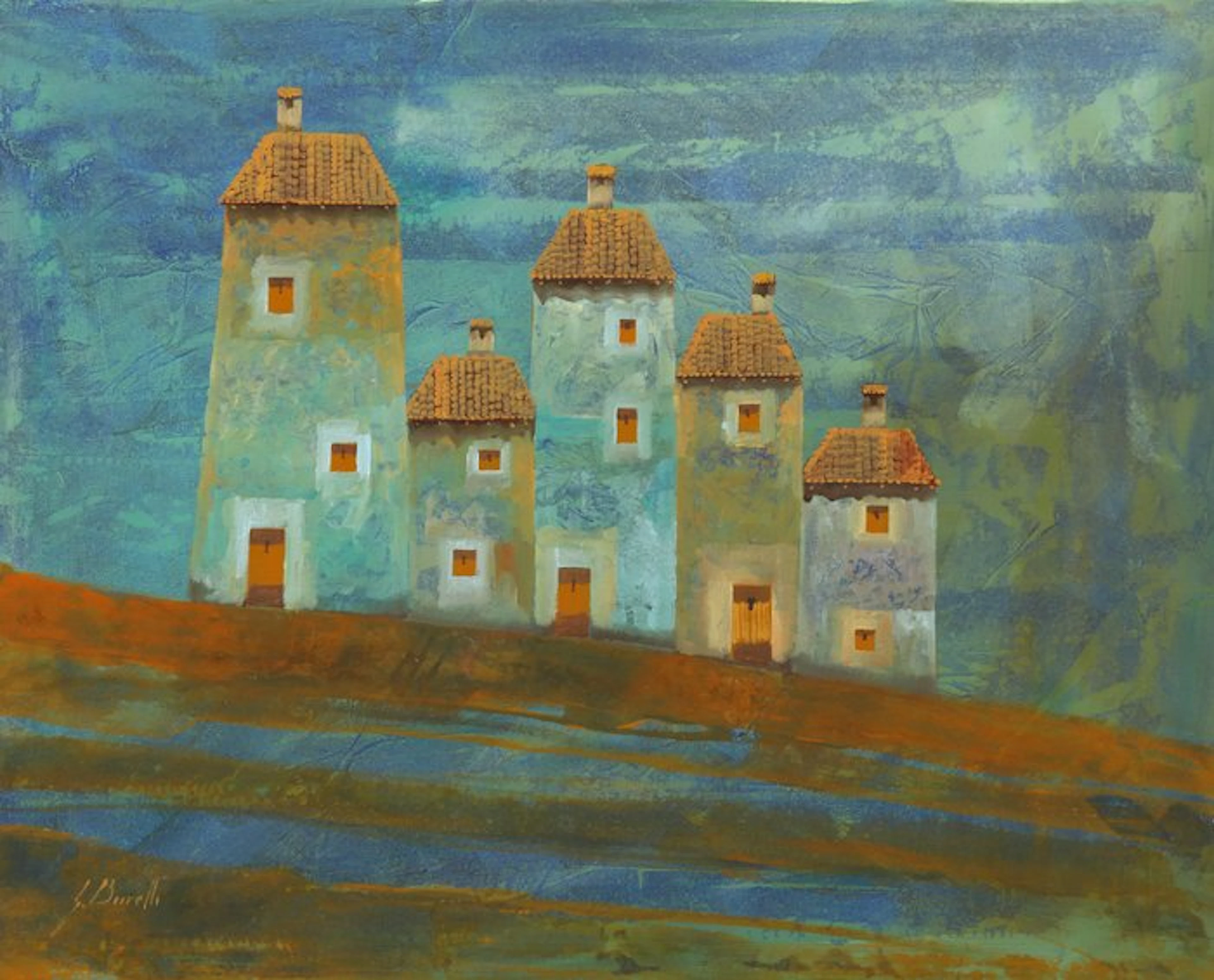 Guido Borelli - Fondali di Anastasia