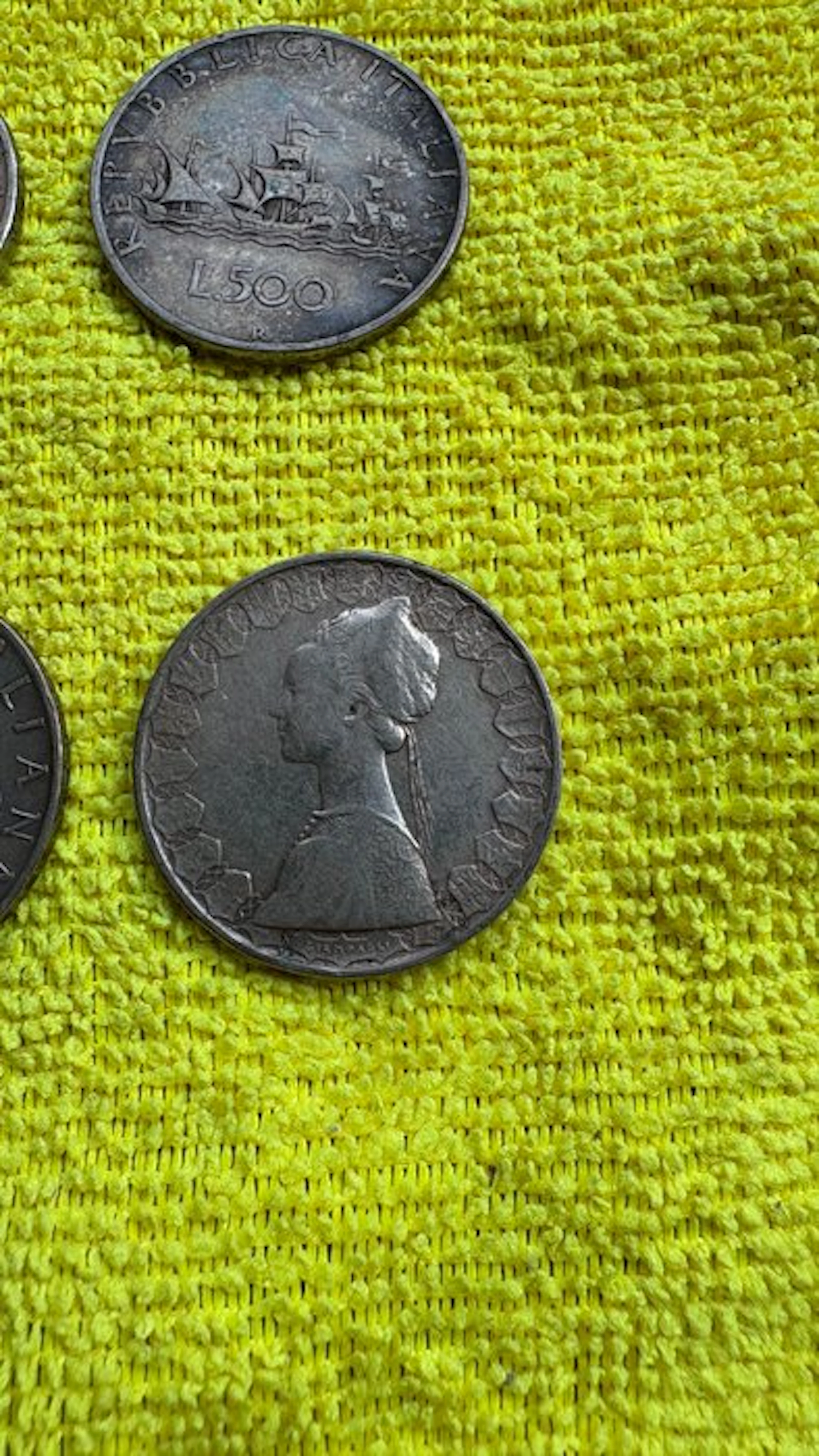 Italy, Republic 500 Lire argento 1958-1960 (15 monete)
