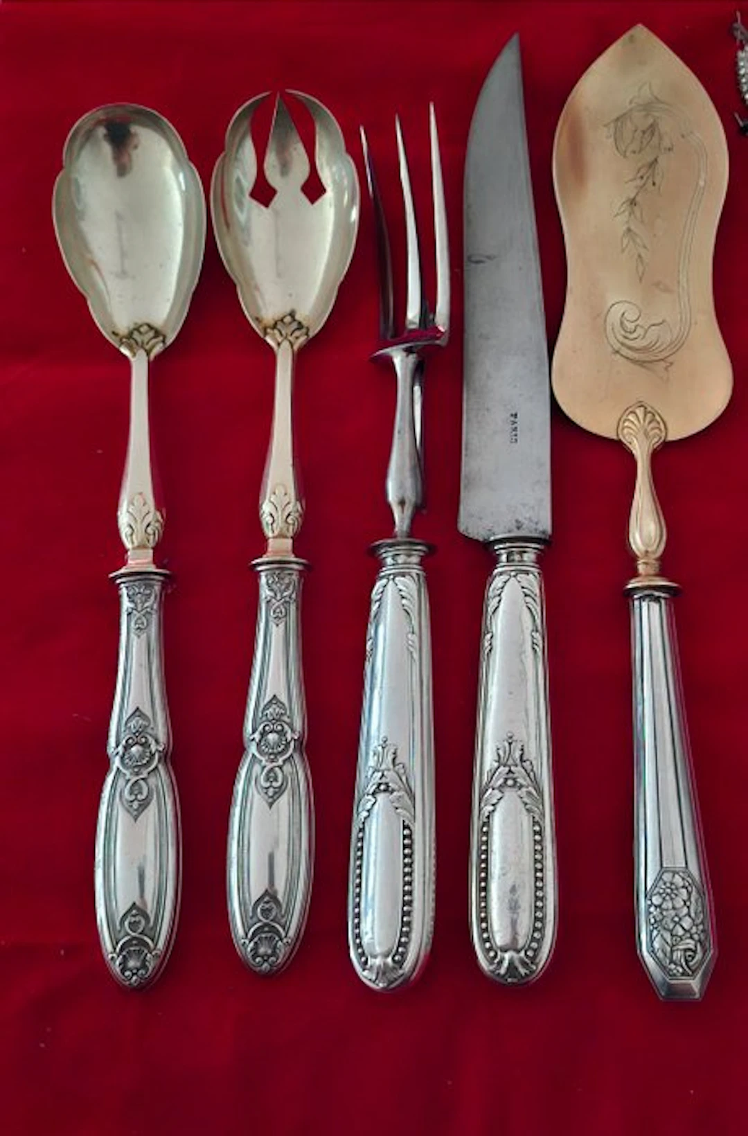 Serving utensil - Silver, Gold plated, Iron, Silverplated - 1920-1930