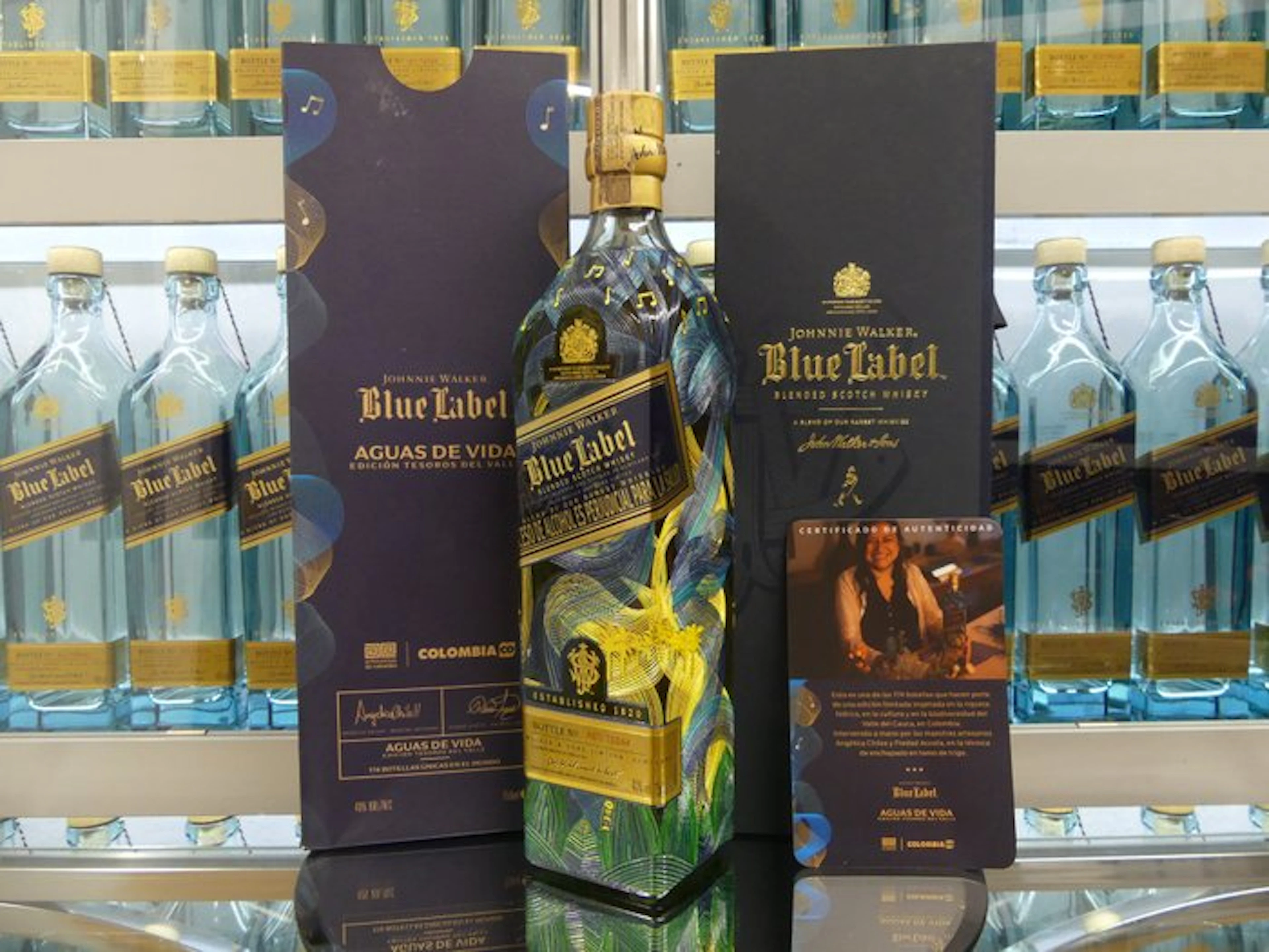 Johnnie Walker Blue Label Aguas De Vida - Tesoros Del...