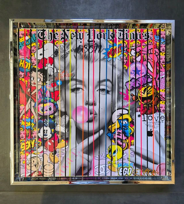 Elmago - "Marilyn pop bubble 6 "