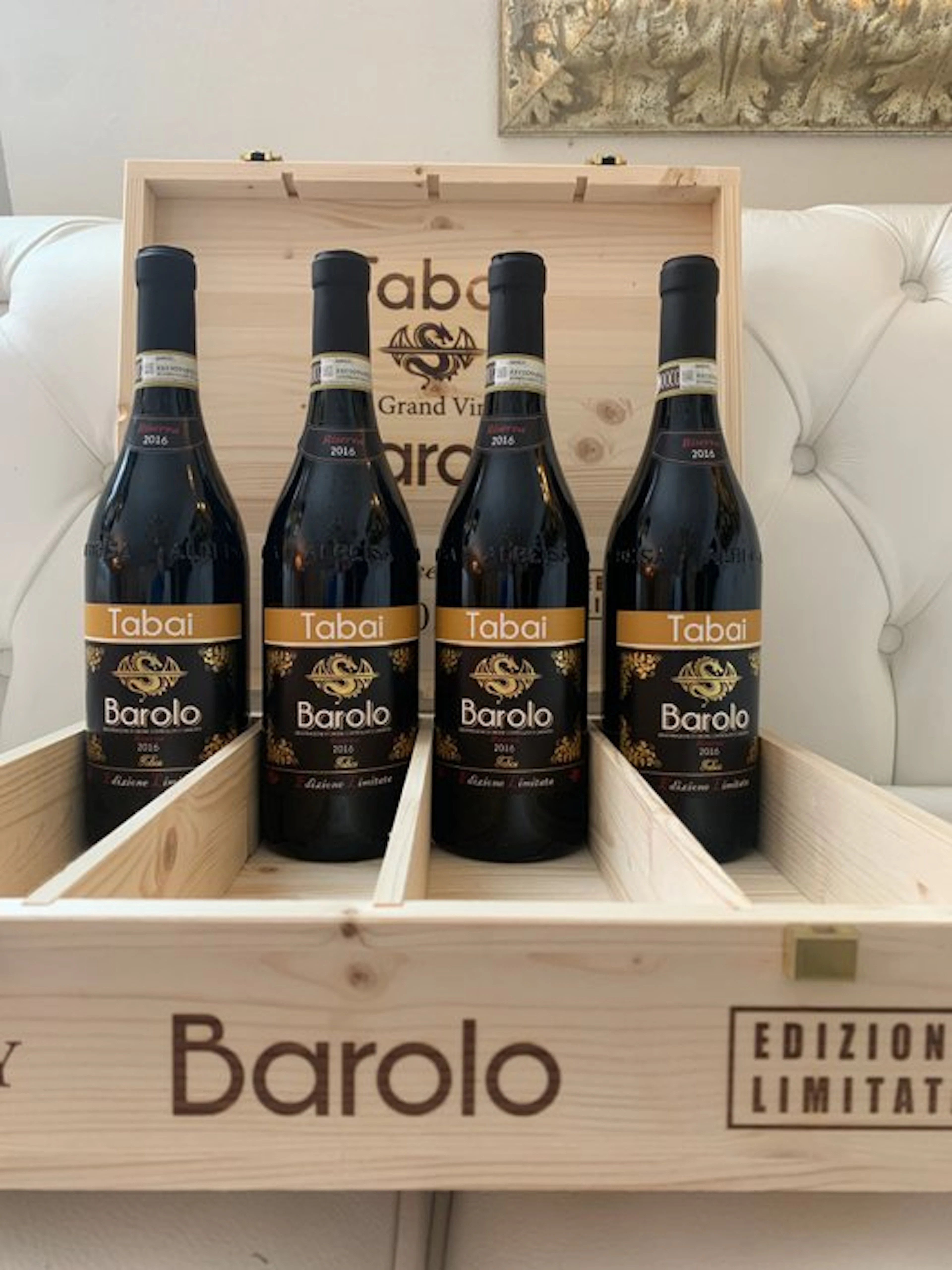 2016 Tabai - Edizione Limitata - Barolo Riserva - 4 Bottles (0.75L)