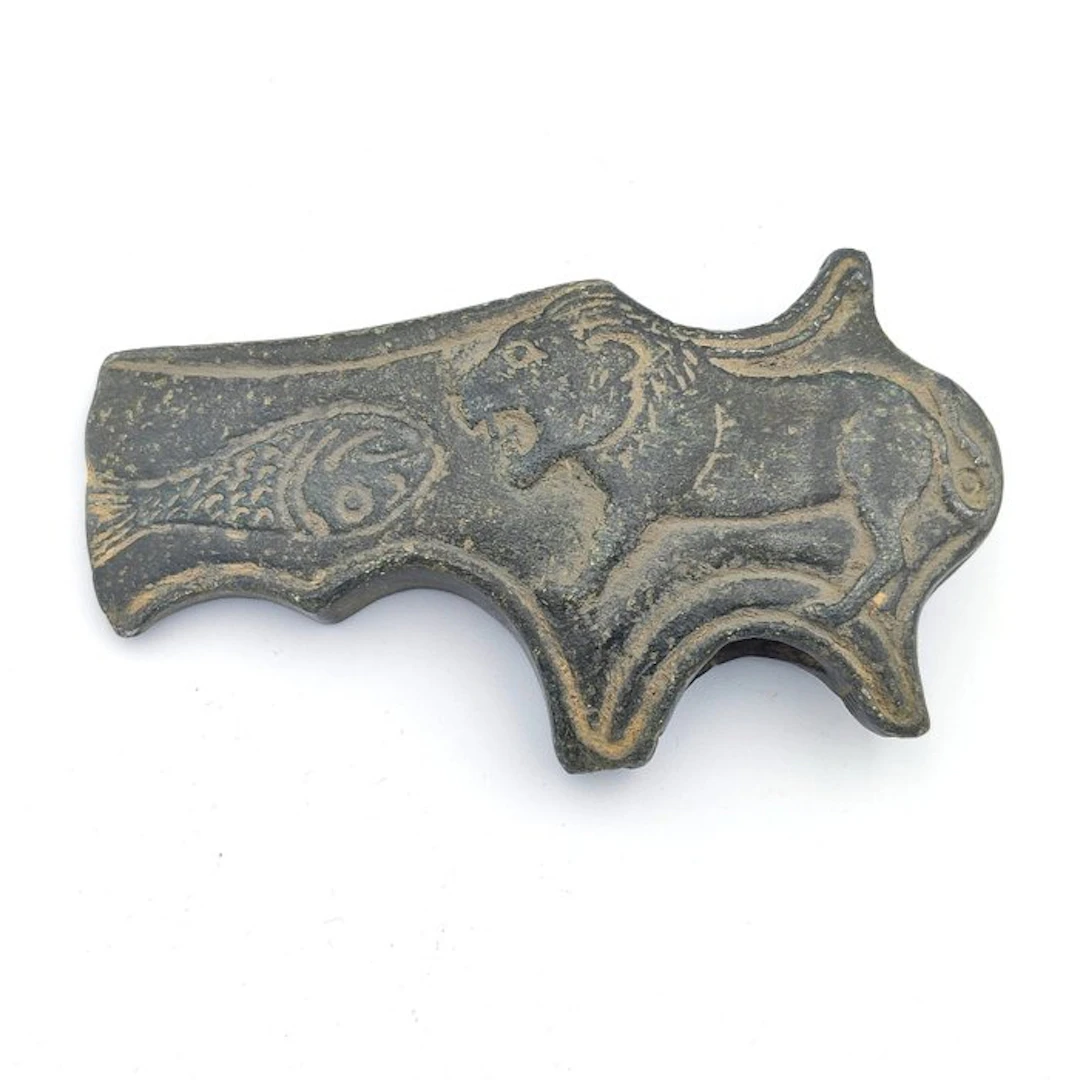 Central Asian Coastal Tribes Jadeite Rare Axe Utensil...